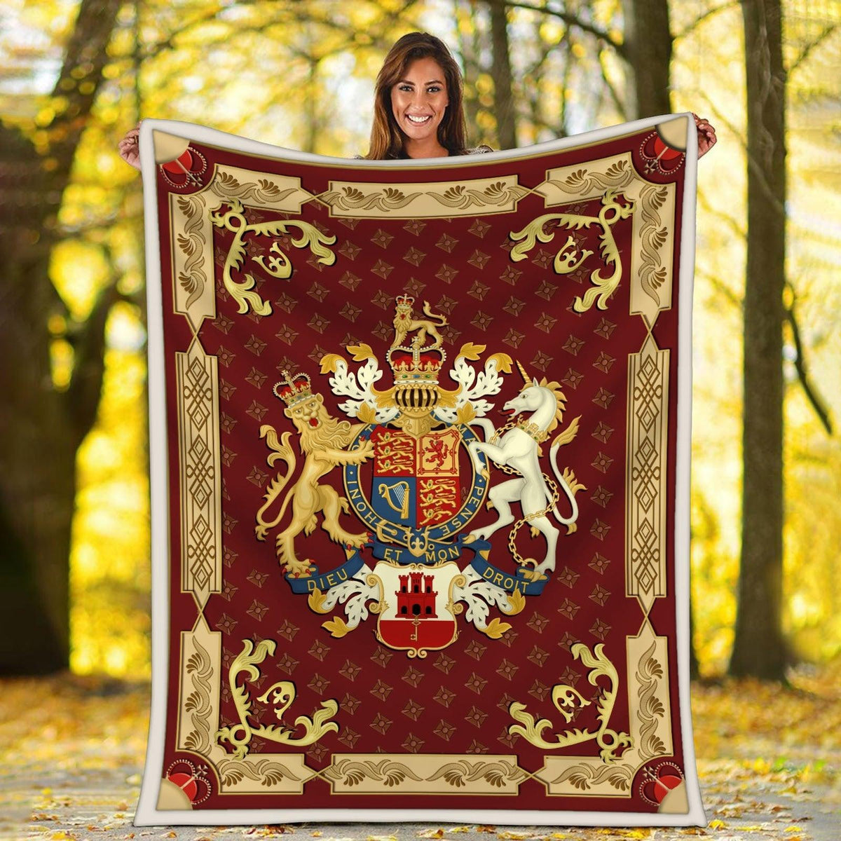 Blanket Queen Elizabeth II - DucG