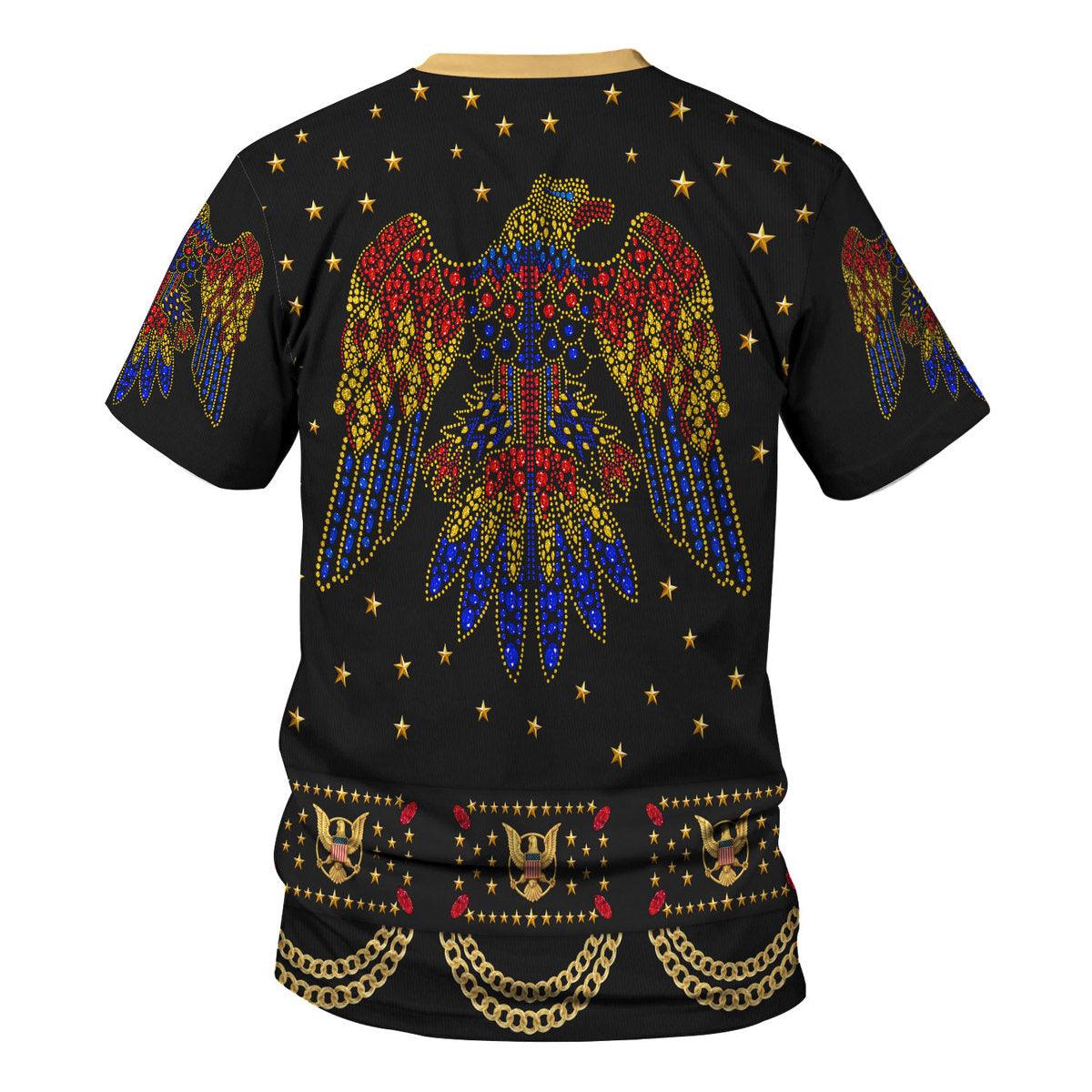 Gearhomie Elvis EAGLE Black Costume Hoodie Sweatshirt T-Shirt Sweatpants - Gearhomie.com