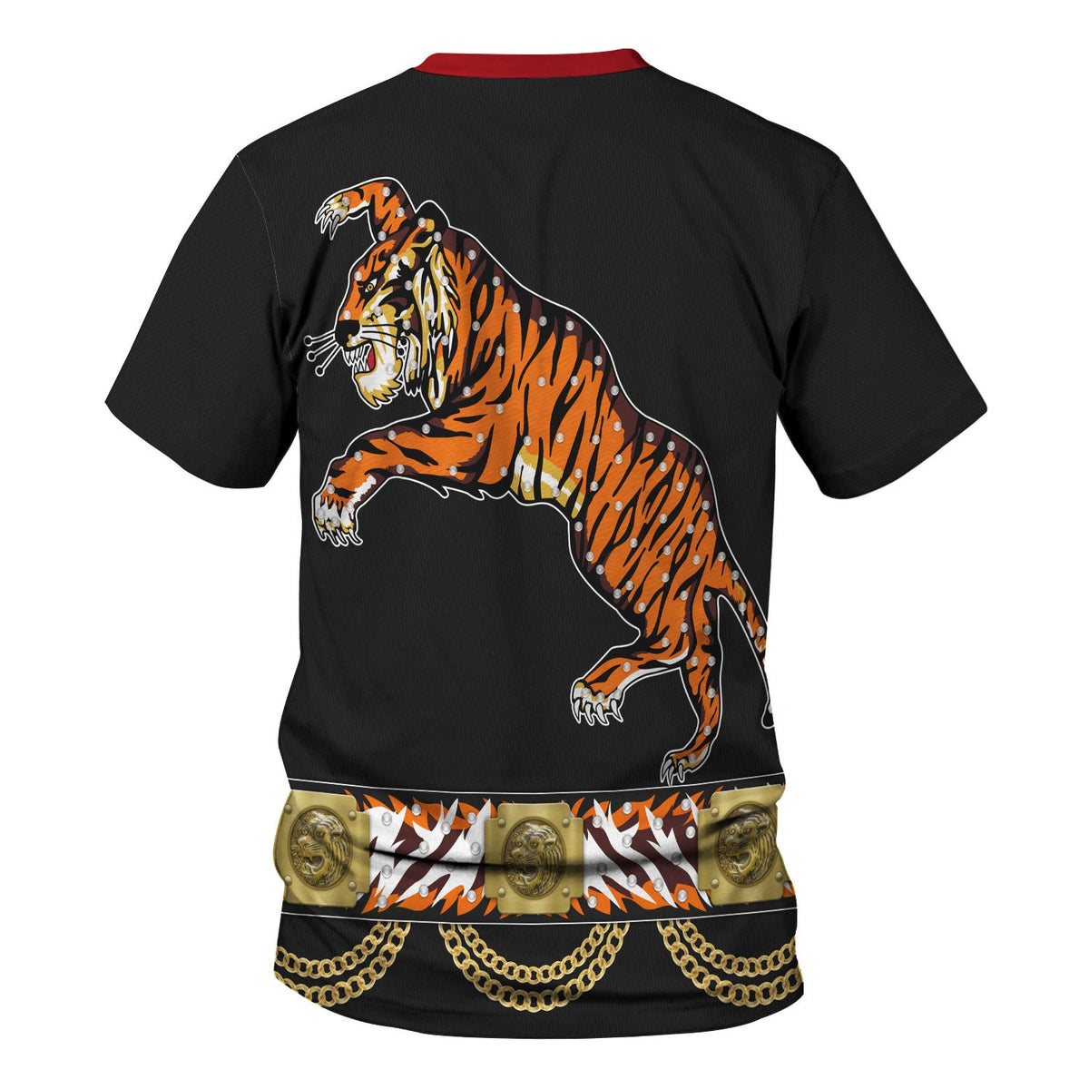 Elvis Presley Tiger Black Costume Hoodie Sweatshirt T-Shirt Sweatpants