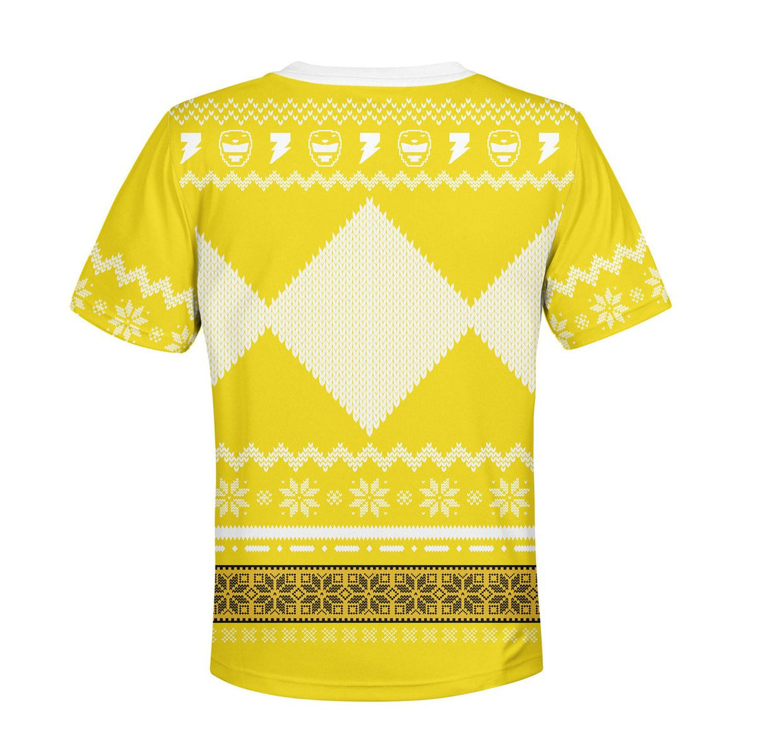 YMskinss Yellow Power Rangers Kid T-Shirt