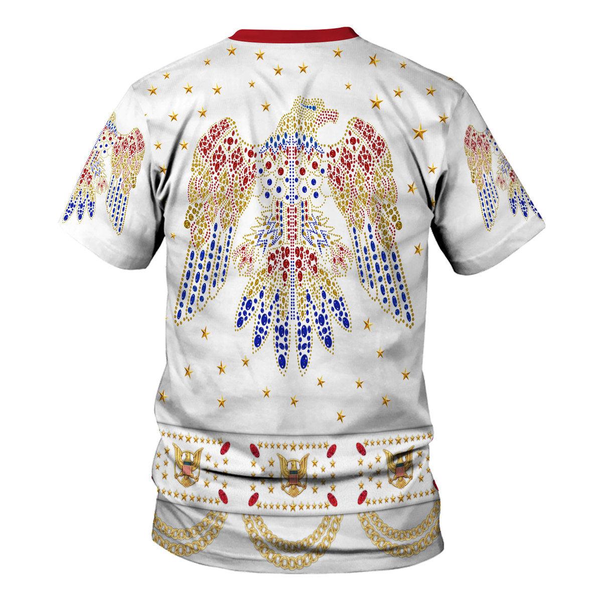 Gearhomie Elvis Aloha Costume from Hawaii Hoodie Sweatshirt T-Shirt Sweatpants - Gearhomie.com