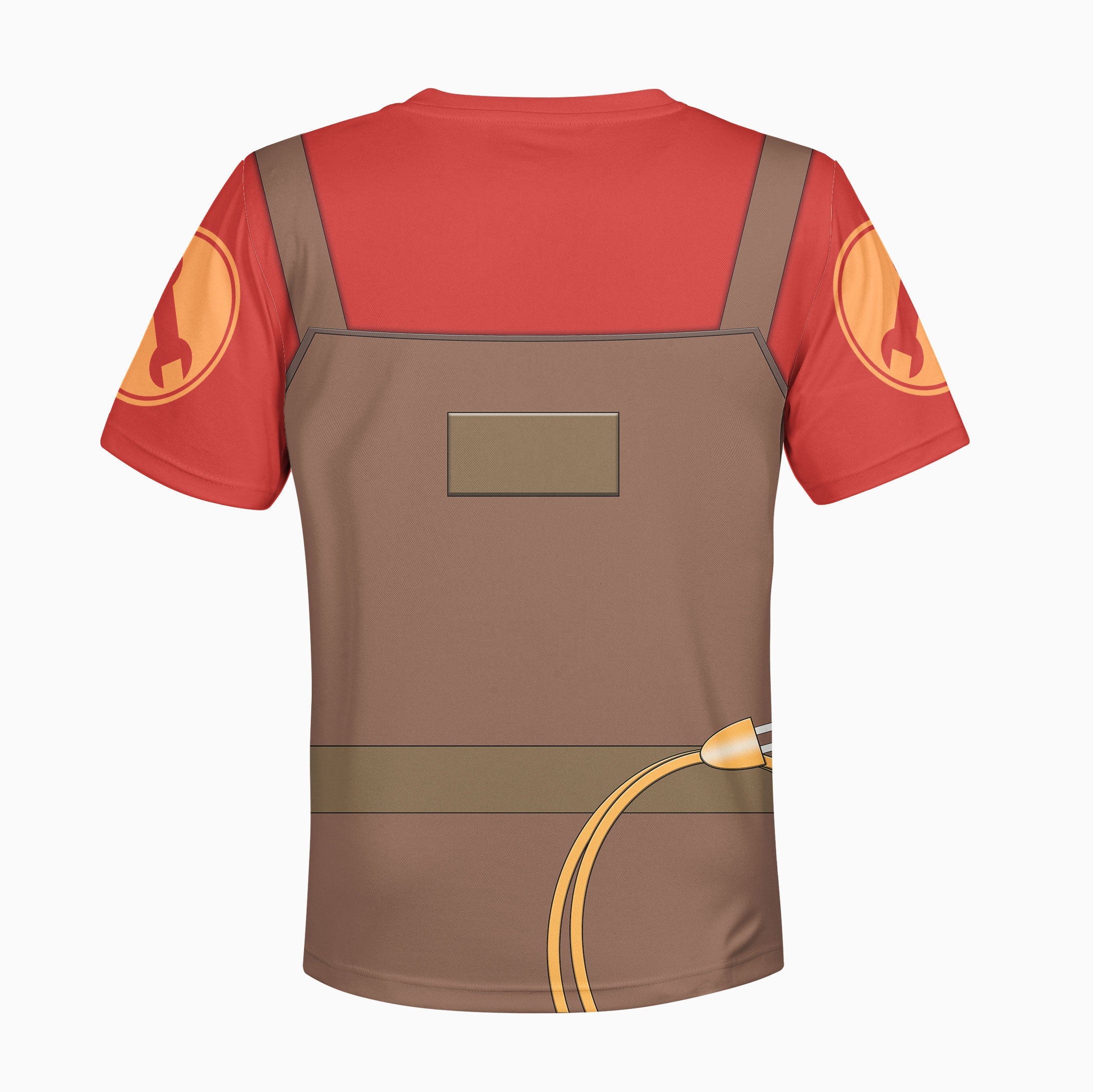 Engineer TF2 Kid Outfits Costume Hoodie Sweatshirt T-Shirt Sweatpants Tracksuit