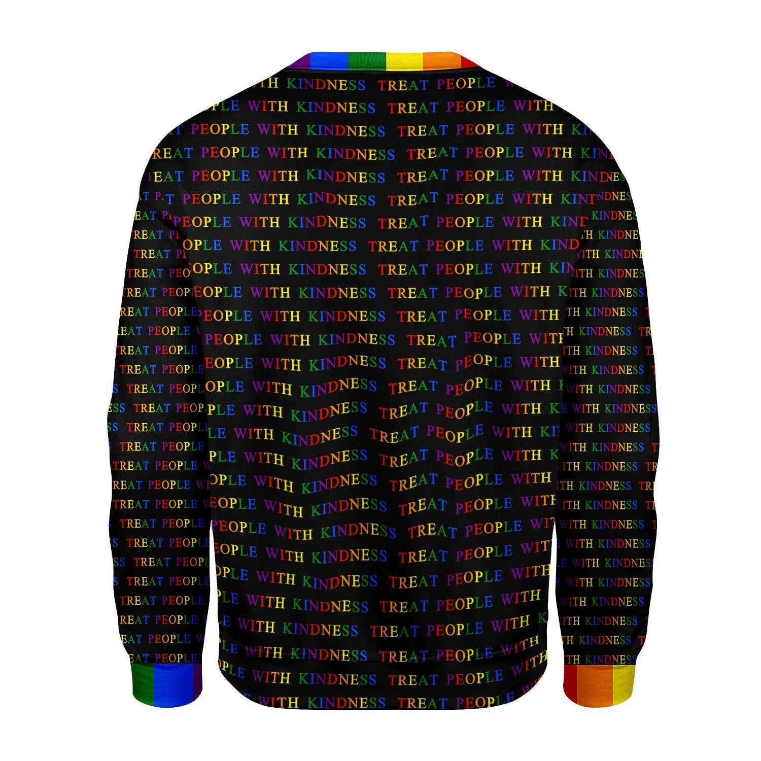 YMskins Christmas Sweater Treat People With Kindness 3D Apparel