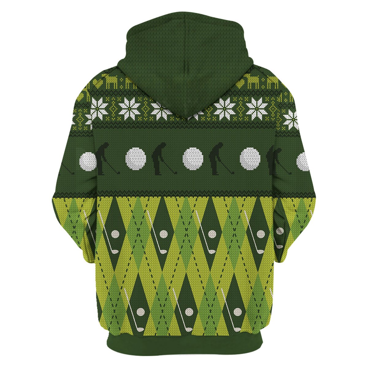YMskins Tops Pullover Sweatshirt Best Papa By Par 3D Apparel