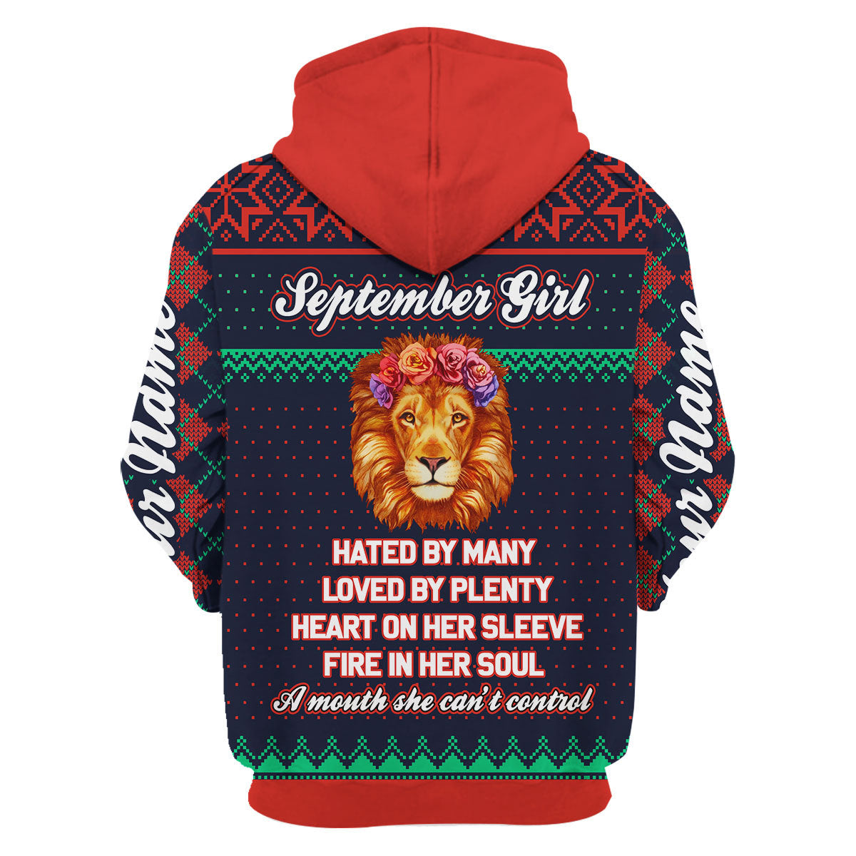 YMskins Personalized Tops September Girl All Over Printed