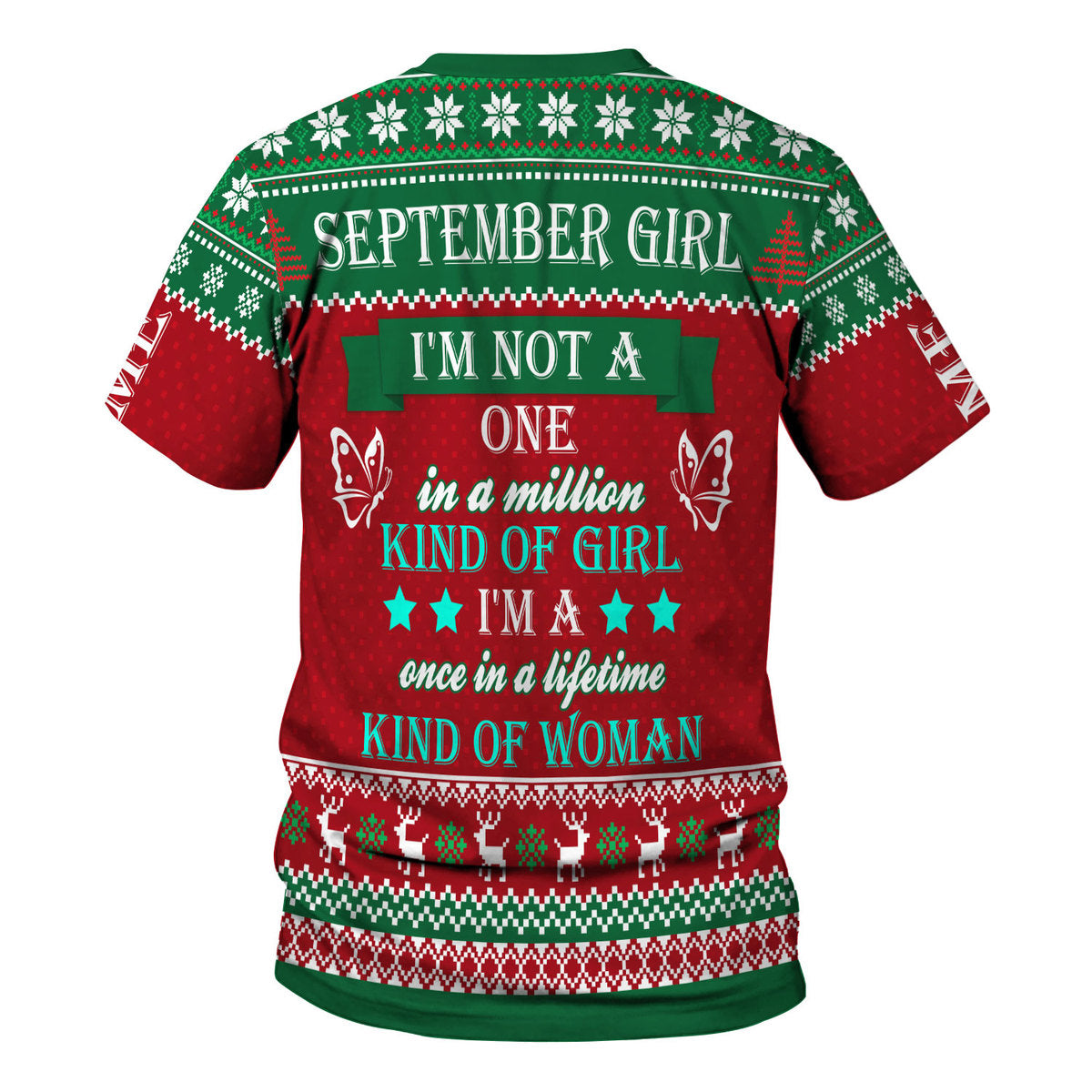 YMskins Personalized Tops September Girl All Over Printed