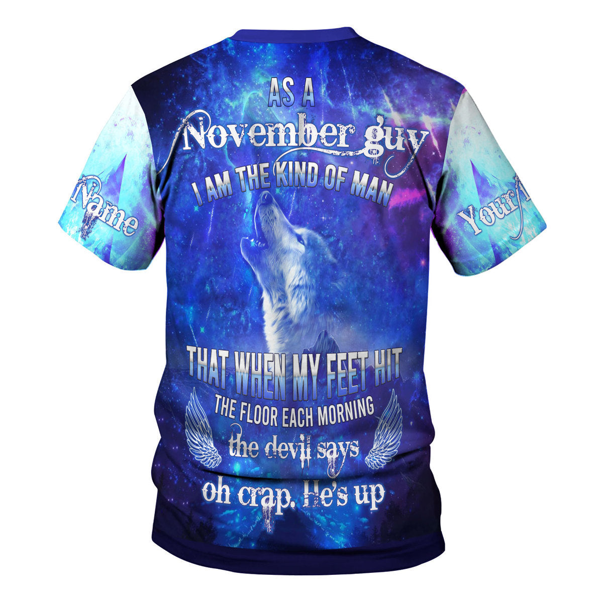 YMskins Personalized T-shirt November Guy All Over Printed