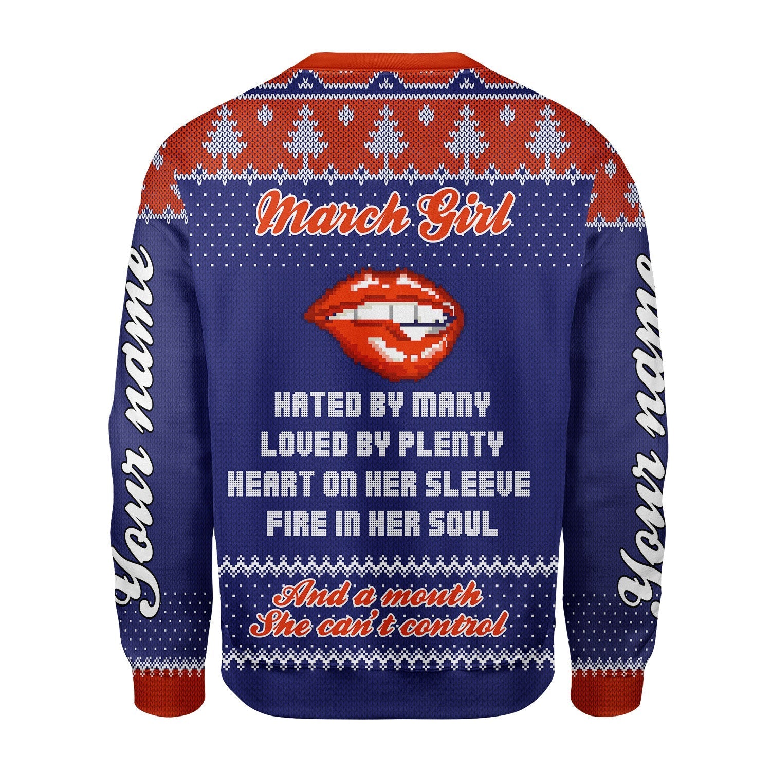 YMskins Personalized Tops March Girl All Over Printed