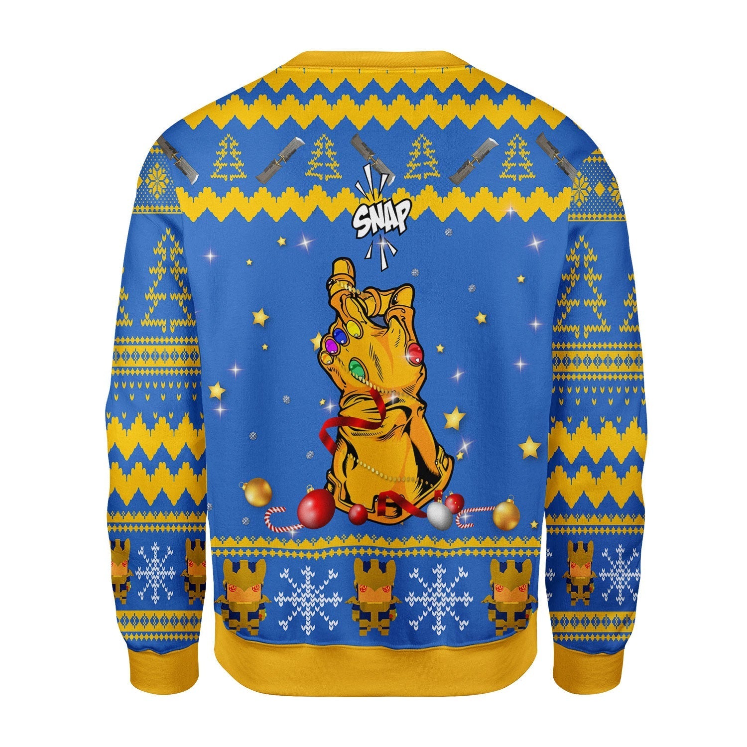 YMskins Christmas Sweater I Am Inevitable 3D Apparel