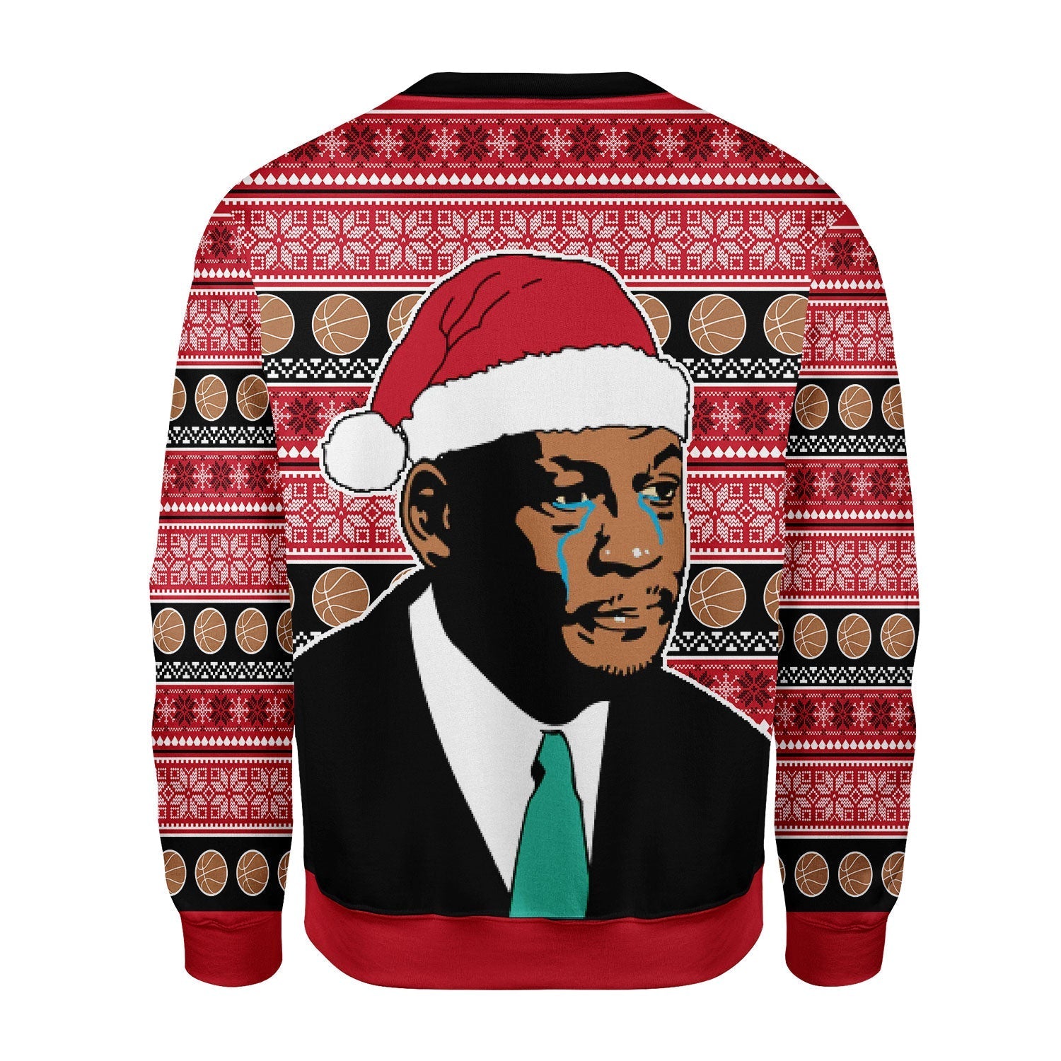 YMskins Christmas Sweater The Crying MJ 3D Apparel