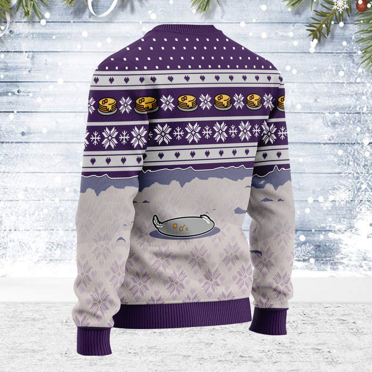Prince Do You Like Pancakes? Christmas Wool Sweater
