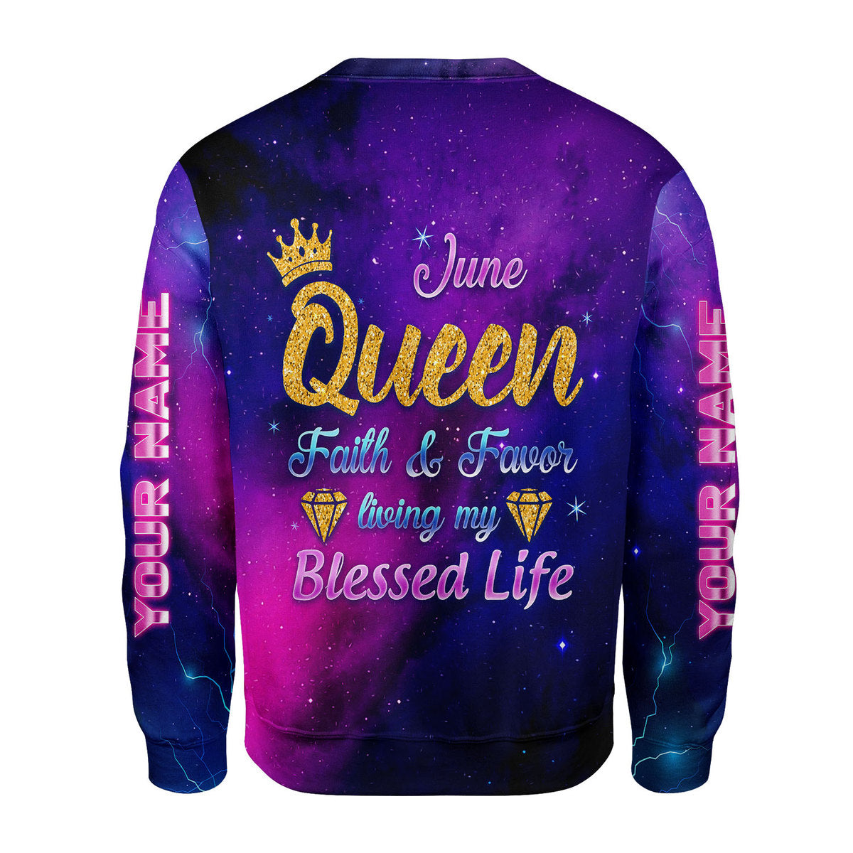 YMskins Personalized Tops June Queen All Over Printed