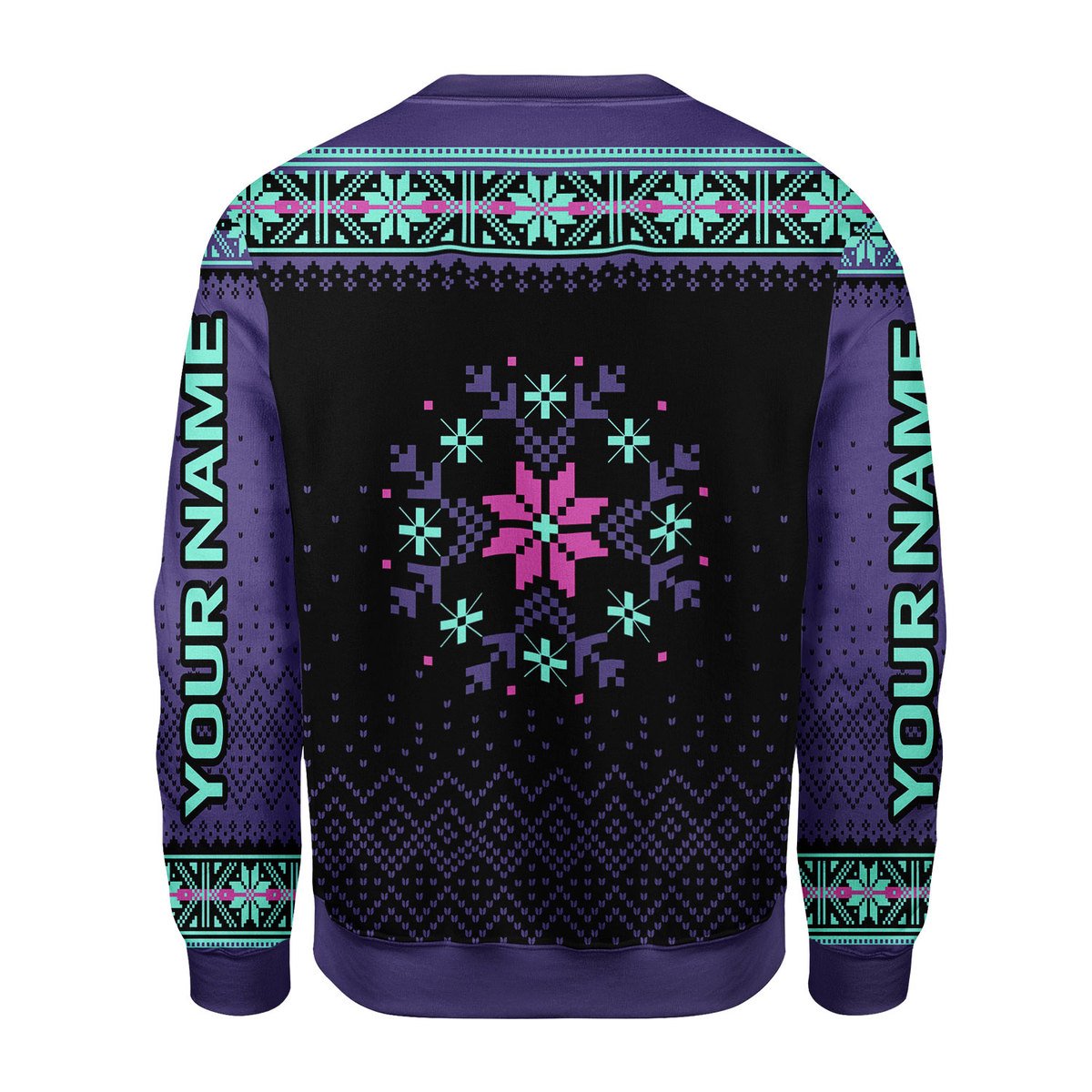 YMskins Personalized Ugly Sweater September Girl All Over Printed
