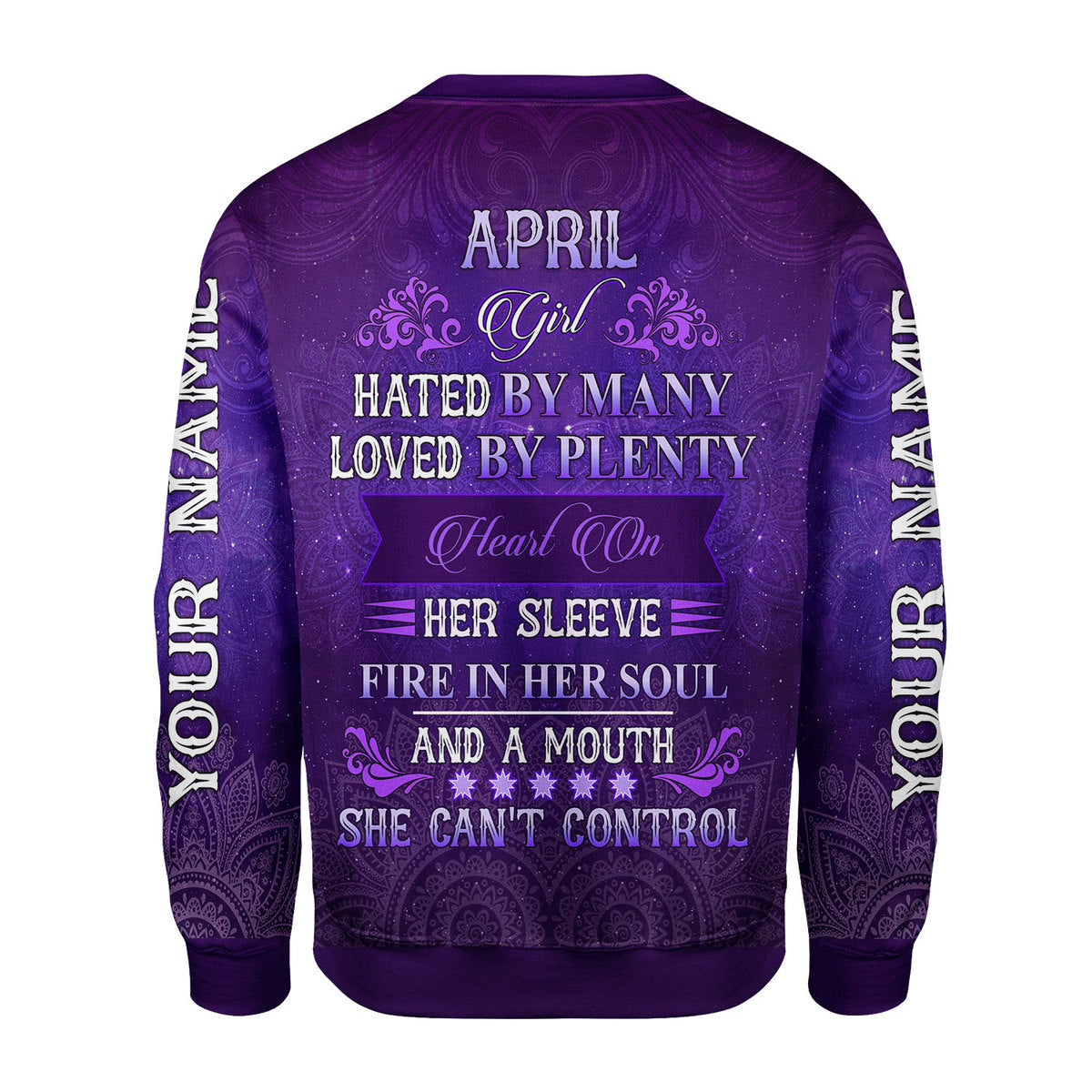 YMskins Personalized Tops April Girl All Over Printed