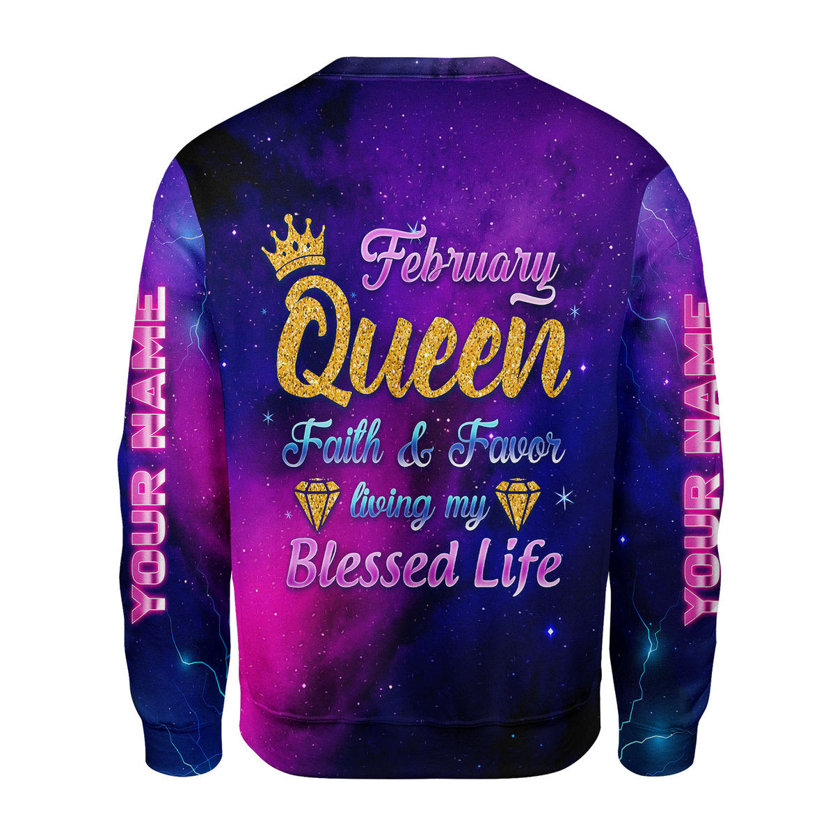 YMskins Personalized Tops February Queen All Over Printed