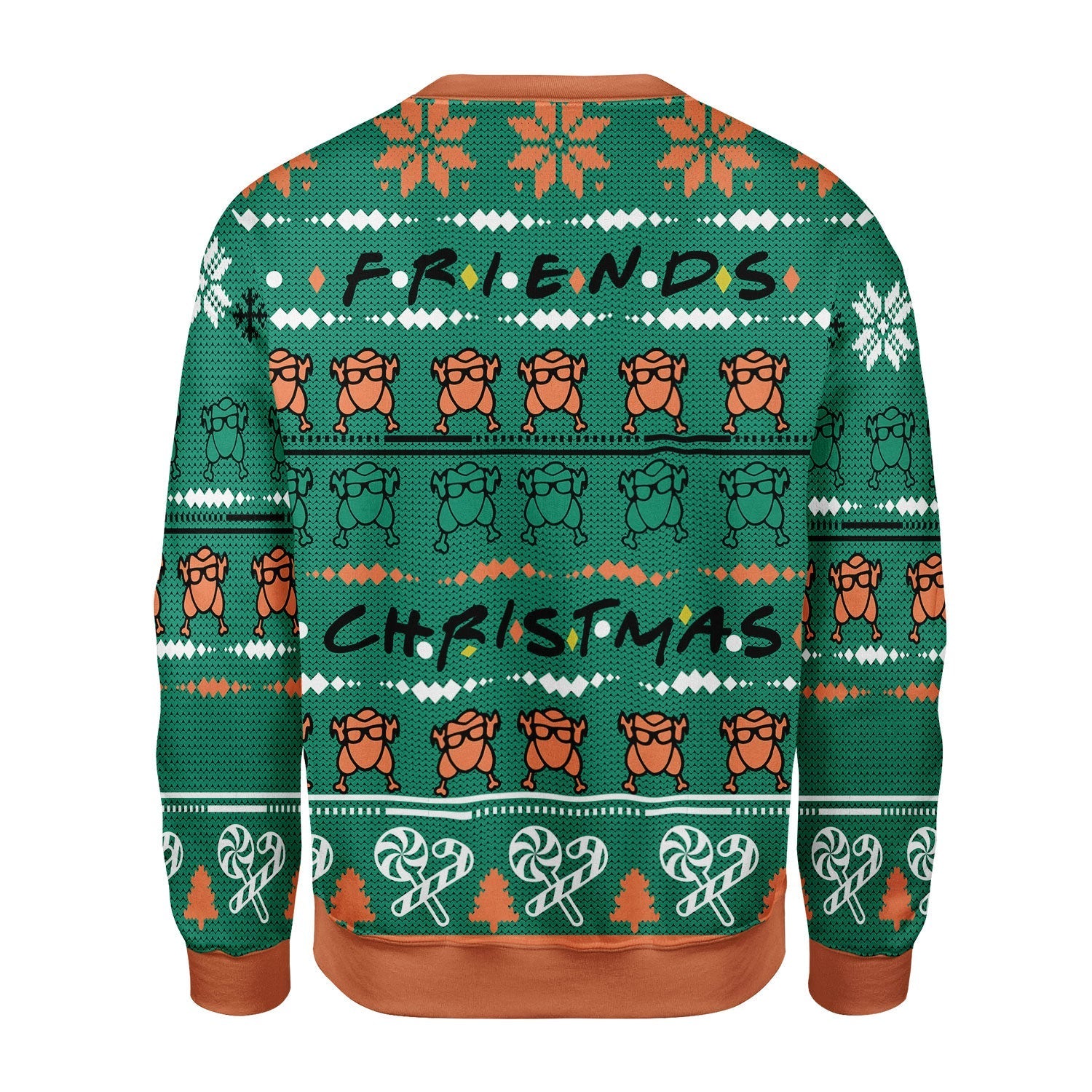 YMskins Christmas Sweater Turkey Christmas 3D Apparel