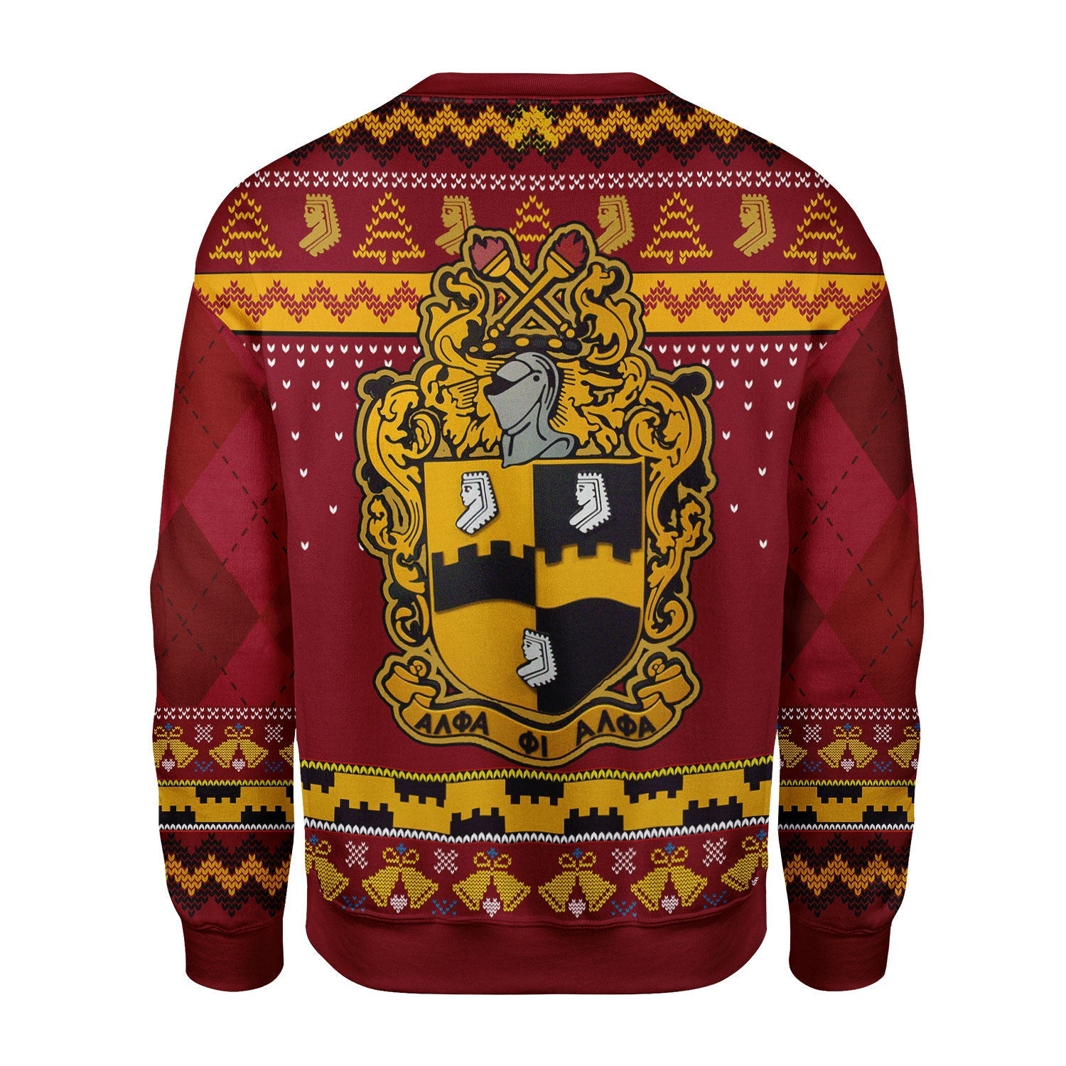 YMskins Christmas Sweater Alpha Phi Alpha 3D Apparel