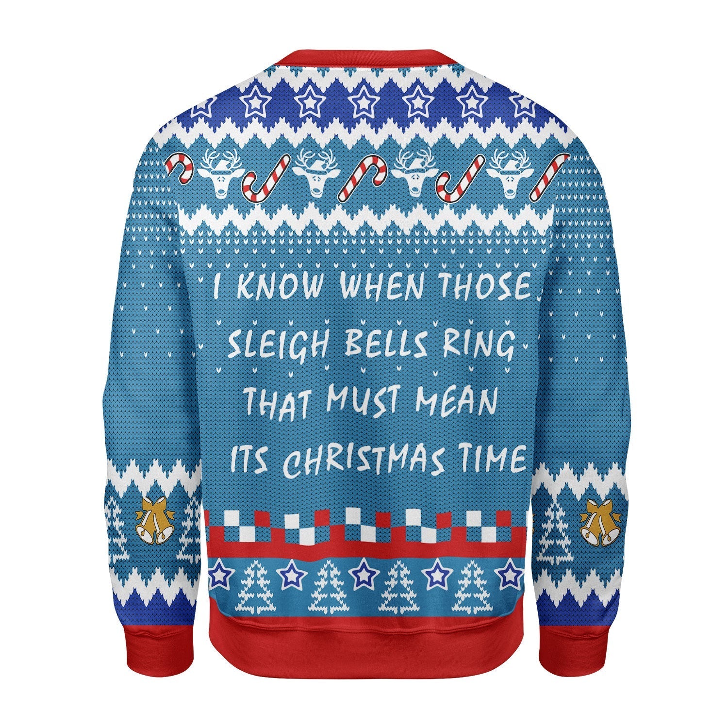 YMskins Christmas Sweater It's Christmas Time 3D Apparel