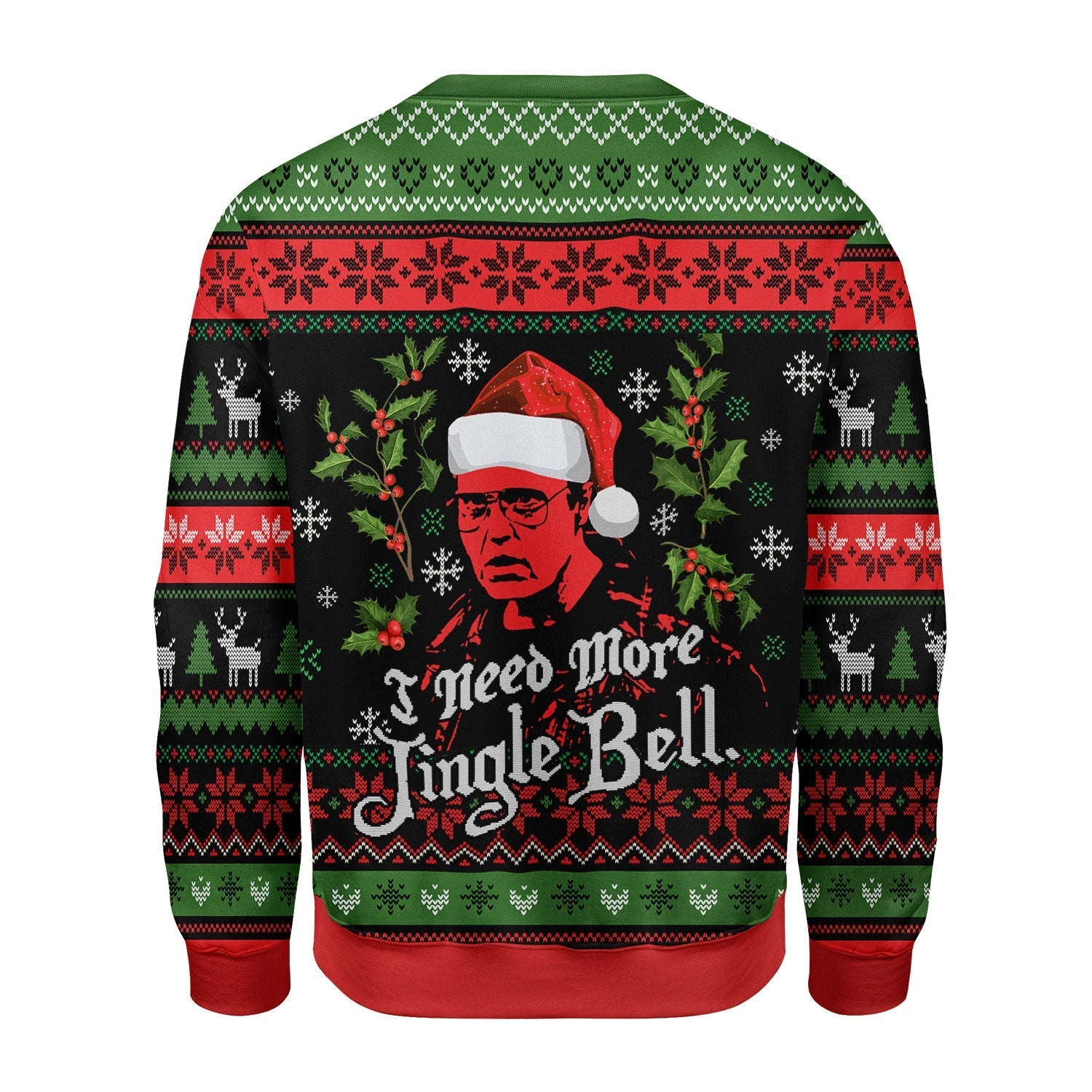 YMskins Christmas Sweater I Need More Jingle Bell 3D Apparel