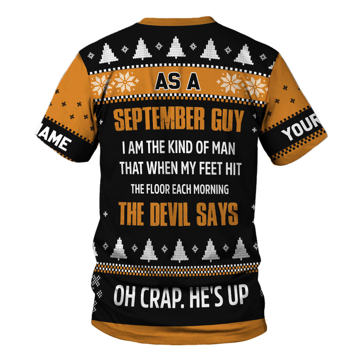 YMskins Personalized Tops September Guy All Over Printed