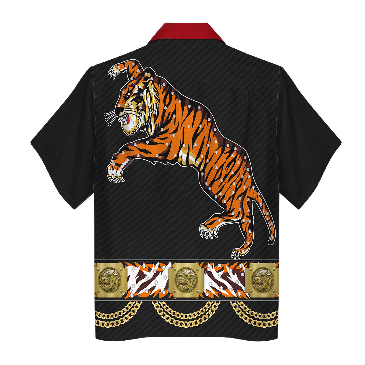 Elvis Presley Tiger Black Costume Hoodie Sweatshirt T-Shirt Sweatpants