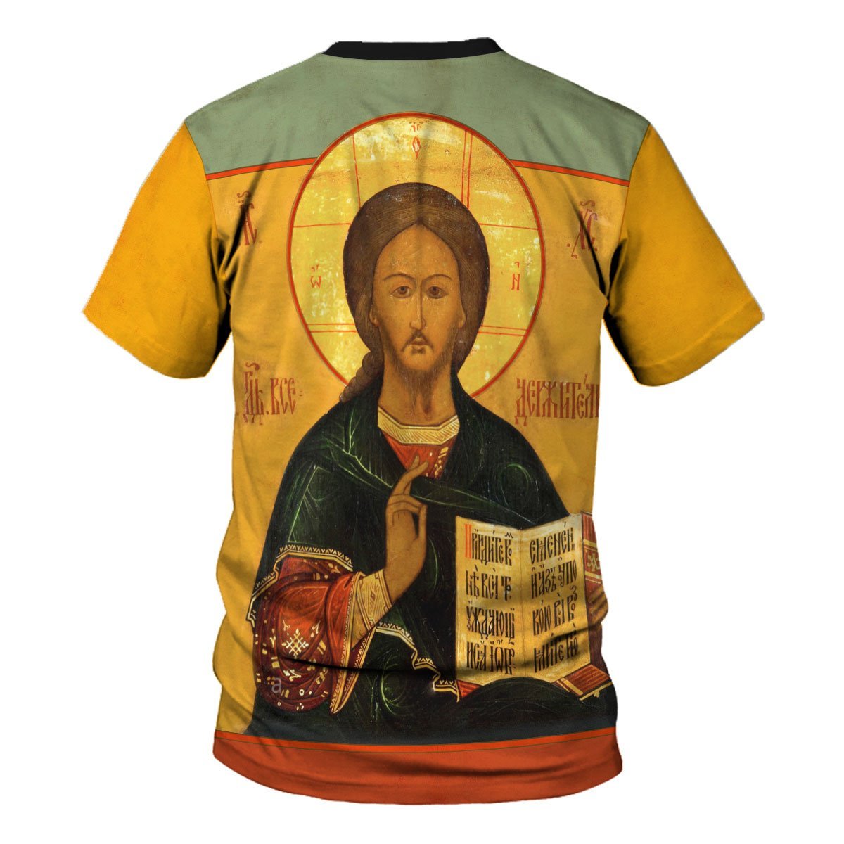 YMskins Unisex Tops Pullover Sweatshirt Orthodox Jesus 3D Apparel