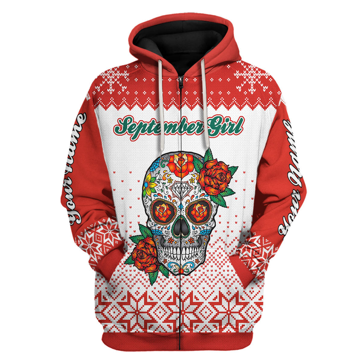 YMskins Personalized Tops September Girl All Over Printed