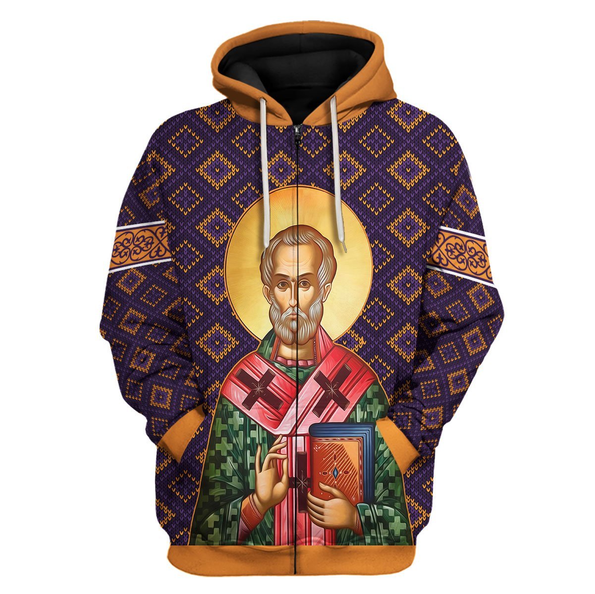 YMskins Unisex Tops Pullover Sweatshirt St. Nicholas 3D Apparel