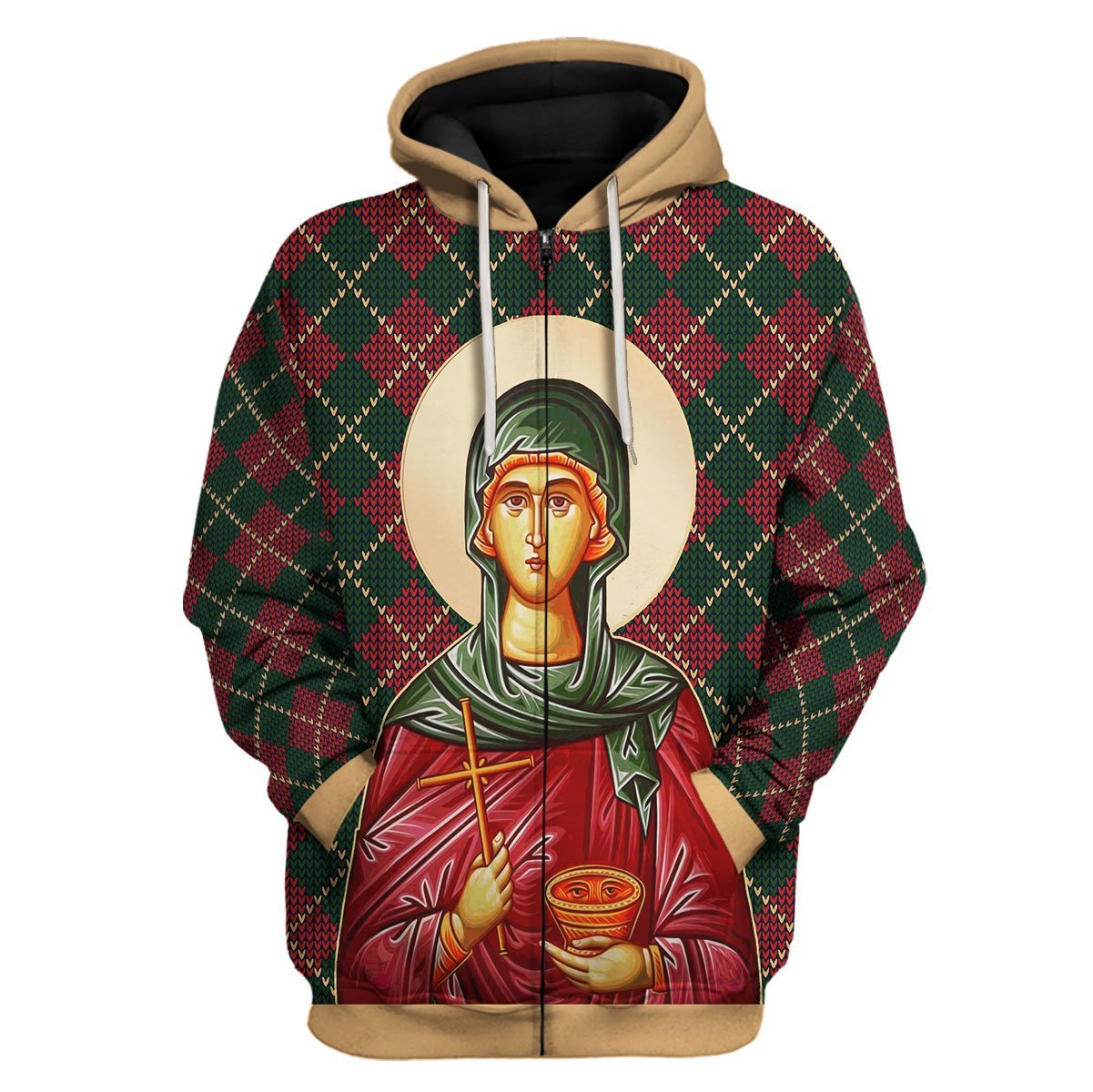 YMskins Unisex Tops Pullover Sweatshirt St. Paraskeve 3D Apparel