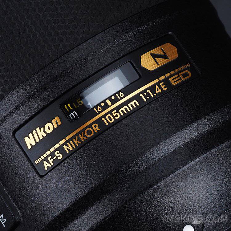Nikon AF-S 105mm F1.4 E ED Lens Skin