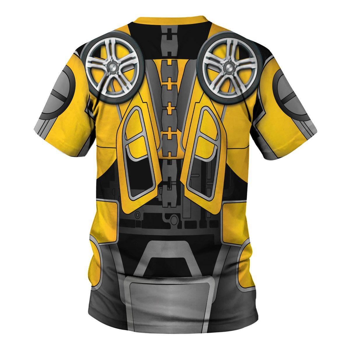 Gearhomie Bumblebee Costume Cosplay Hoodie Tracksuit - DucG