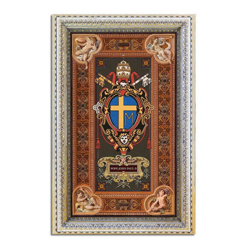Pope John Paul II Coat of Arms Rug - OodieGang