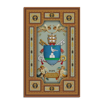 Pope Pius XII Coat Of Arms Rug - OodieGang