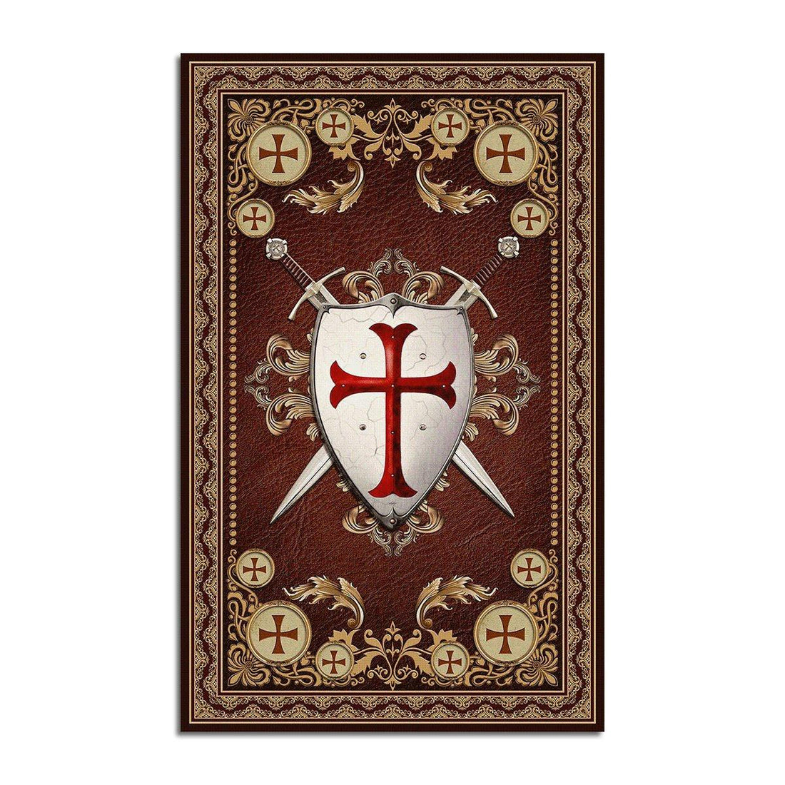 Knight Templar Rug - DucG