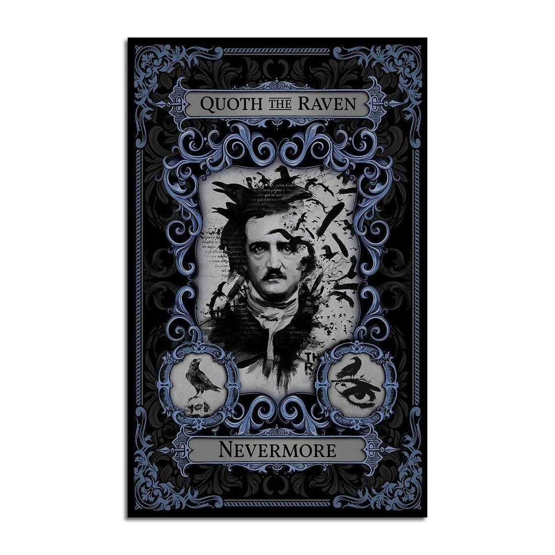 Edgar Allan Poe The Raven Rug - OodieGang