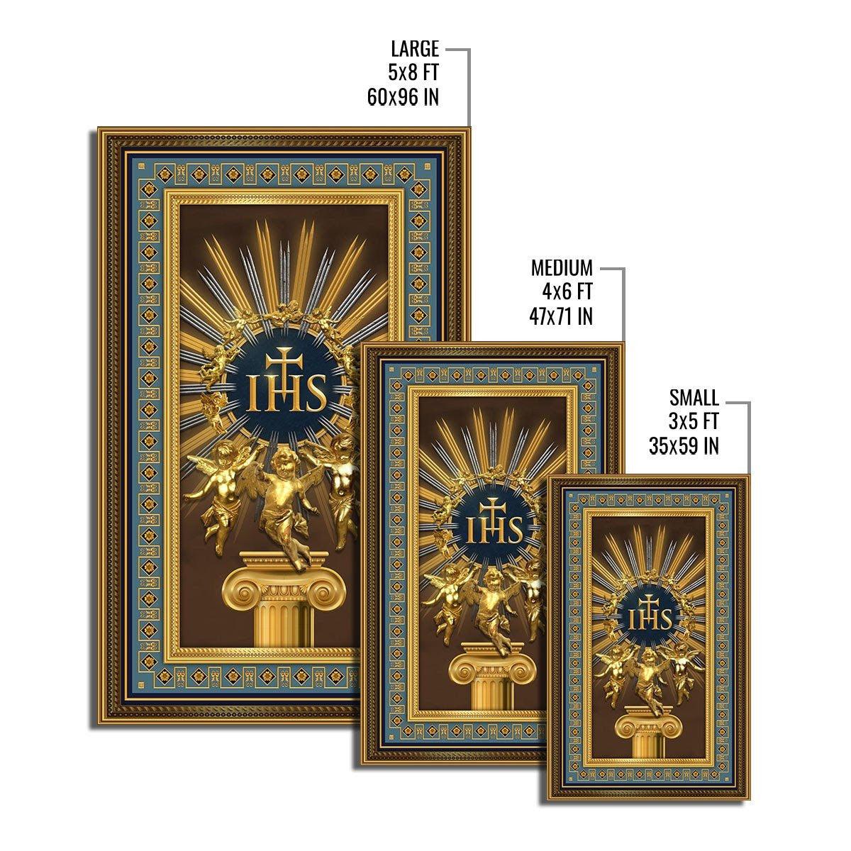 IHS Jesus Christ Christogram Rug – YMSKINS