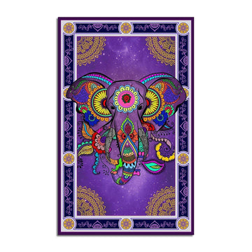 Mandala Elephant Rug - DucG