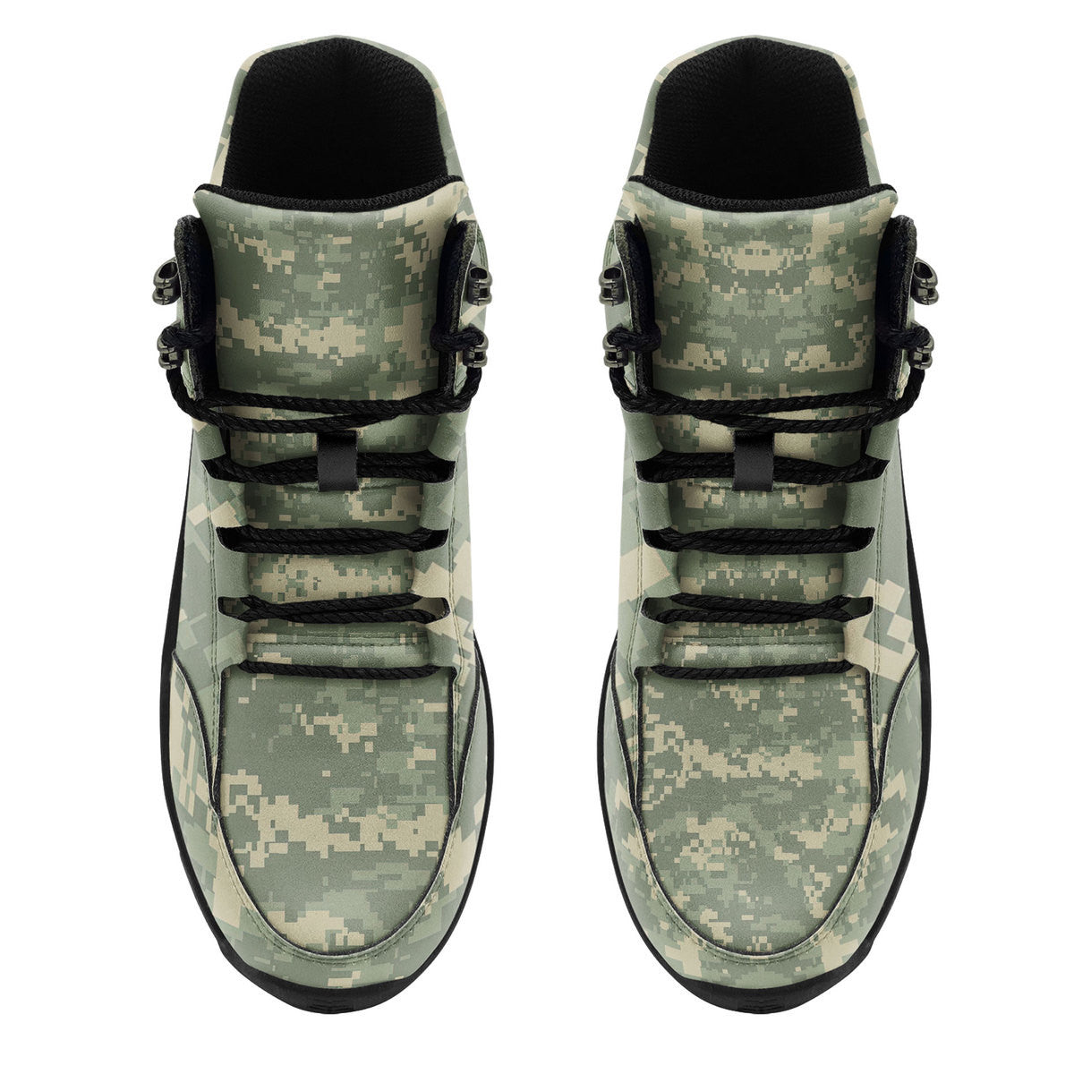 American ACU or Universal Camouflage Pattern (UCP) CAMO Hiking Shoes