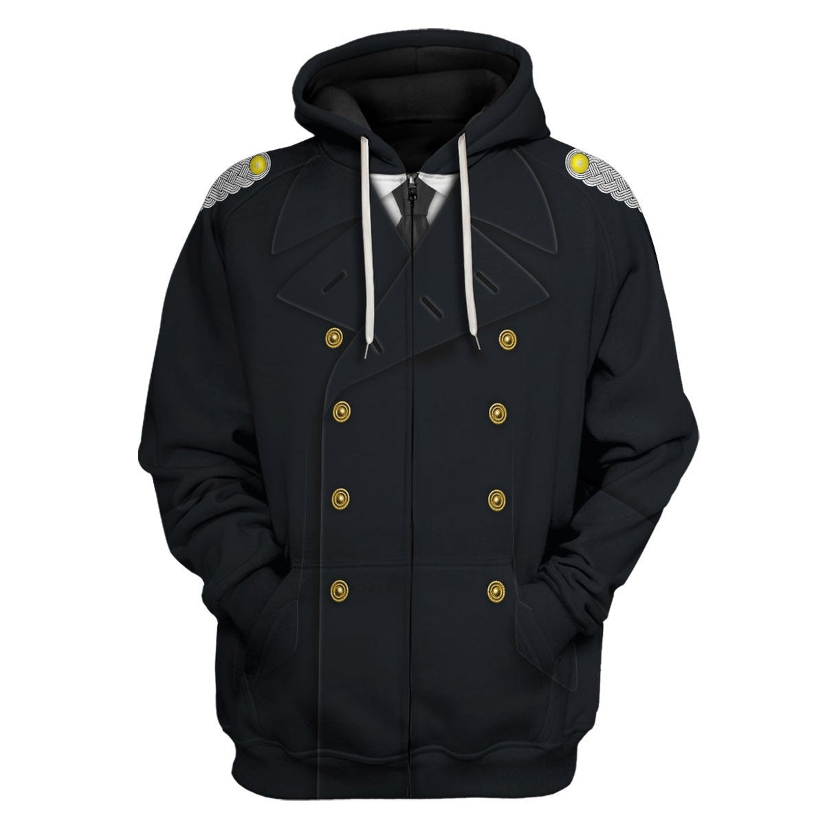 YMskins German WWII Kriegsmarine (War Navy) Officer Costume Hoodie Sweatshirt T-Shirt Tracksuit