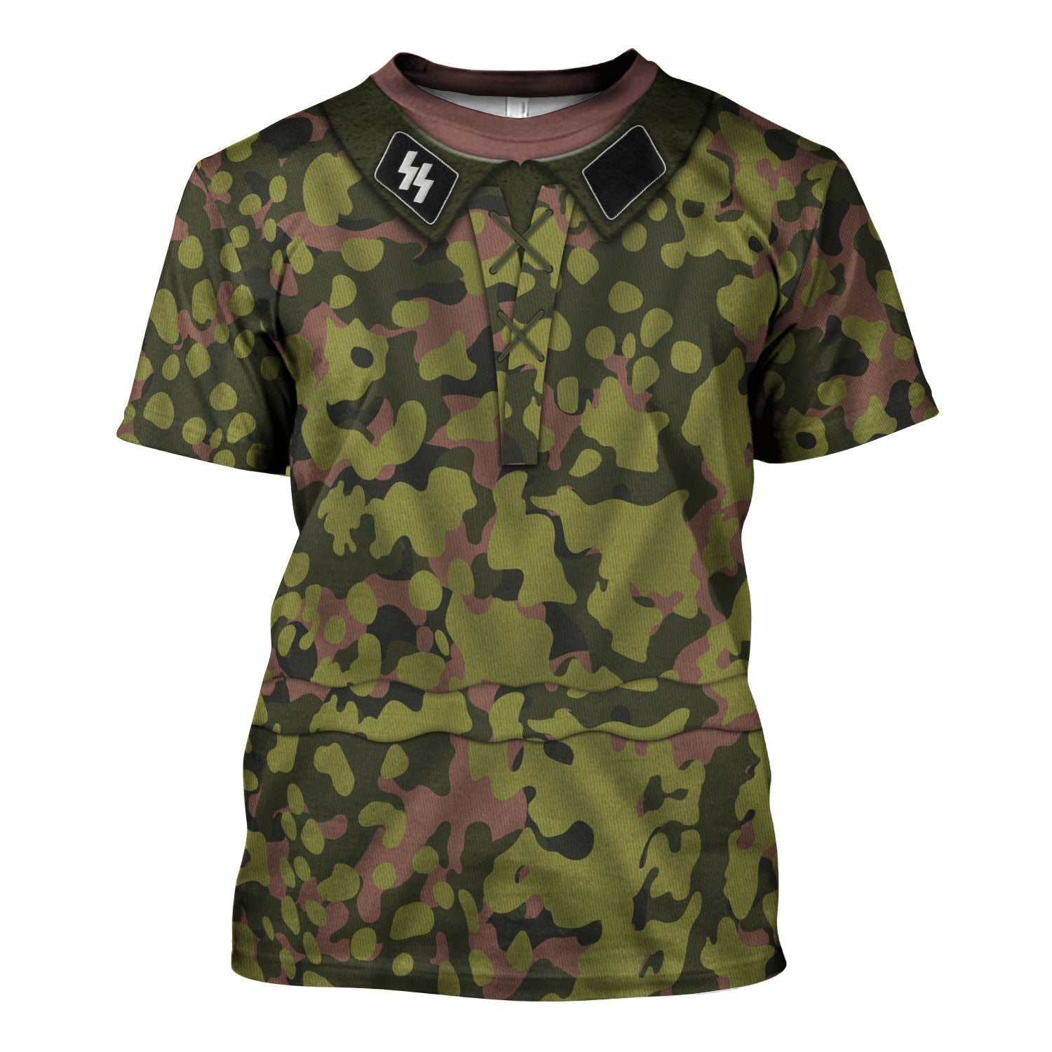 YMskins Waffen SS Type II M42 Oakleaf A Smock Dark Variant Costume Hoodie Sweatshirt T-Shirt Tracksuit