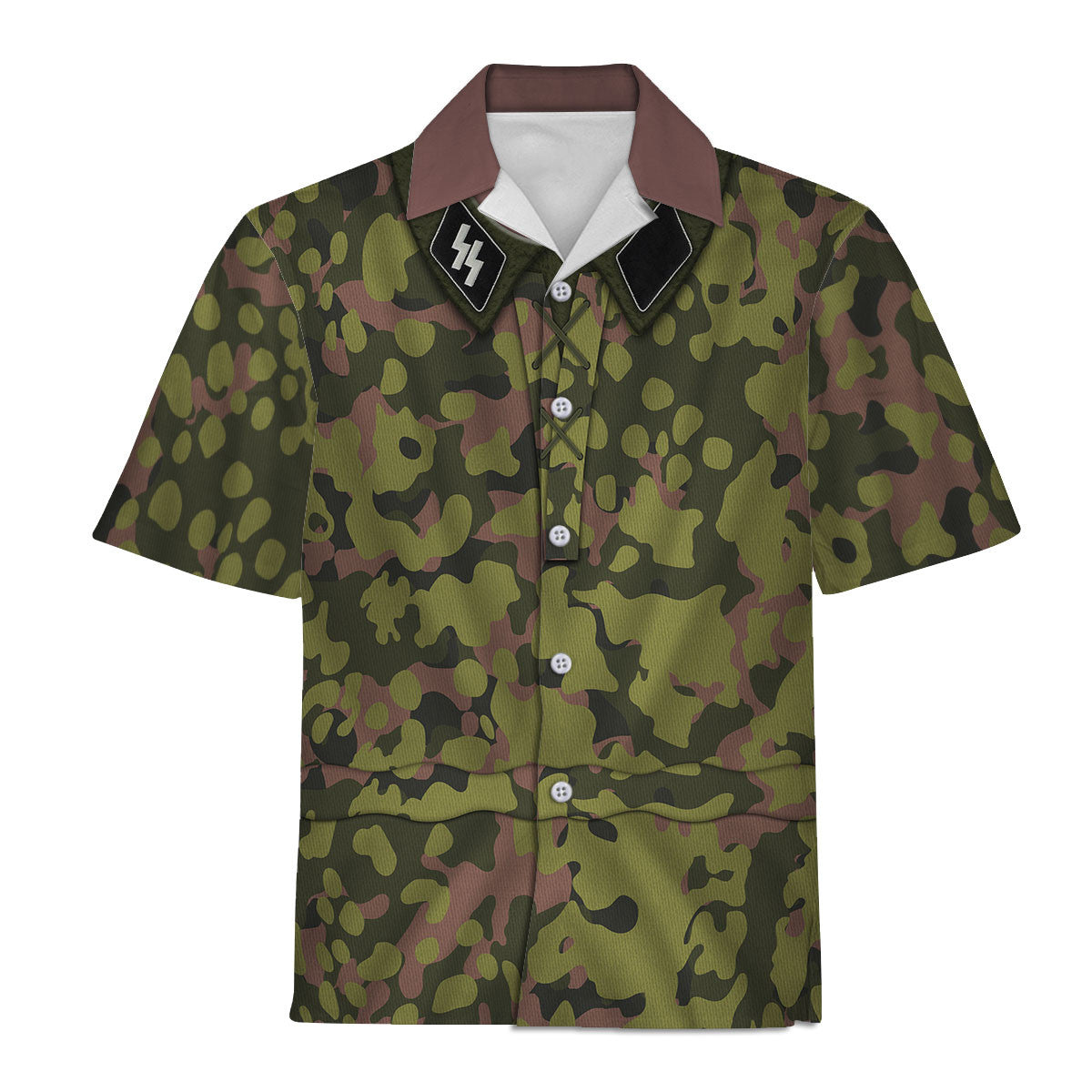 YMskins Waffen SS Type II M42 Oakleaf A Smock Dark Variant Costume Hoodie Sweatshirt T-Shirt Tracksuit