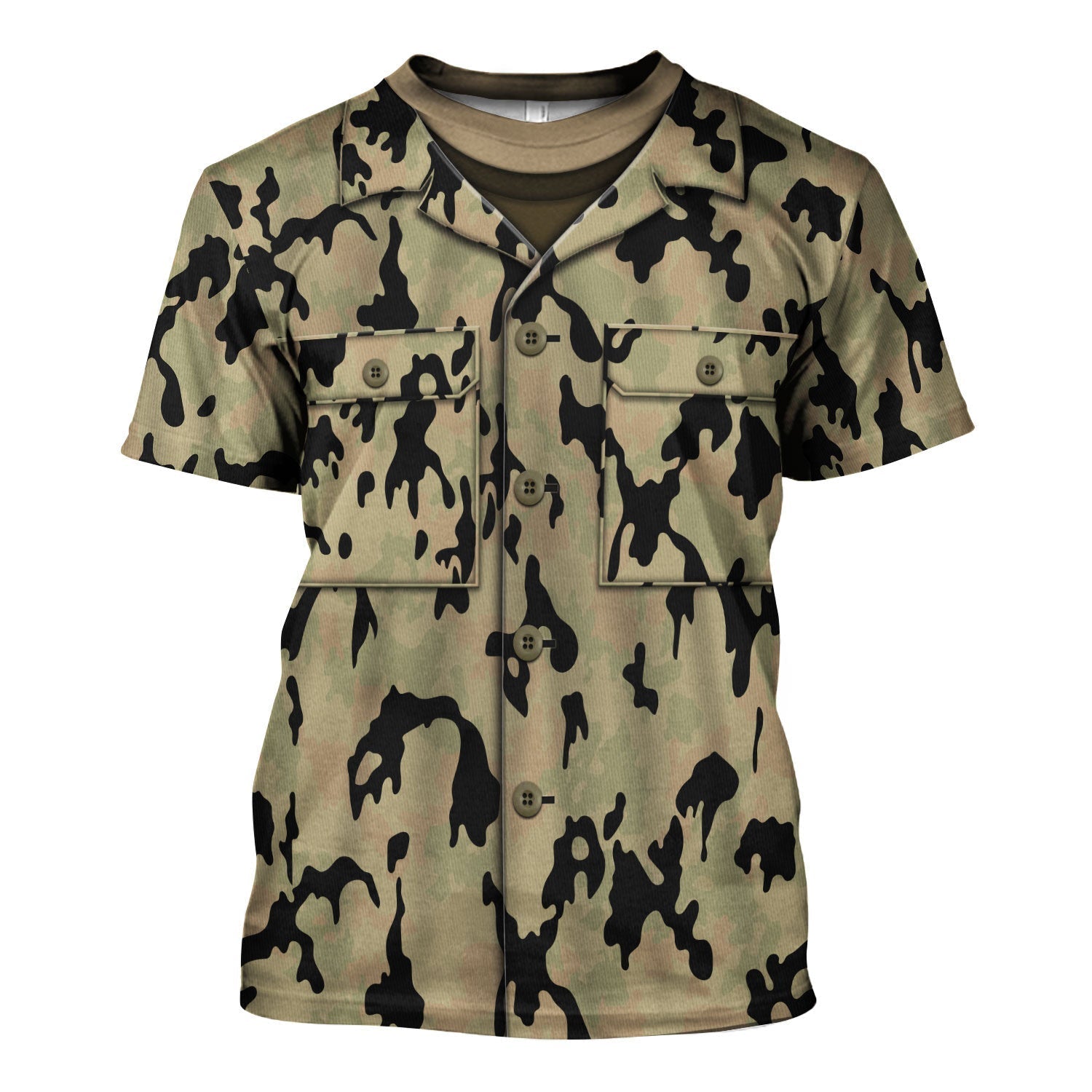 YMskins German World War 2 (WWII) Leibermuster Faded v2.0 CAMO Costume Hoodie Sweatshirt T-Shirt Tracksuit