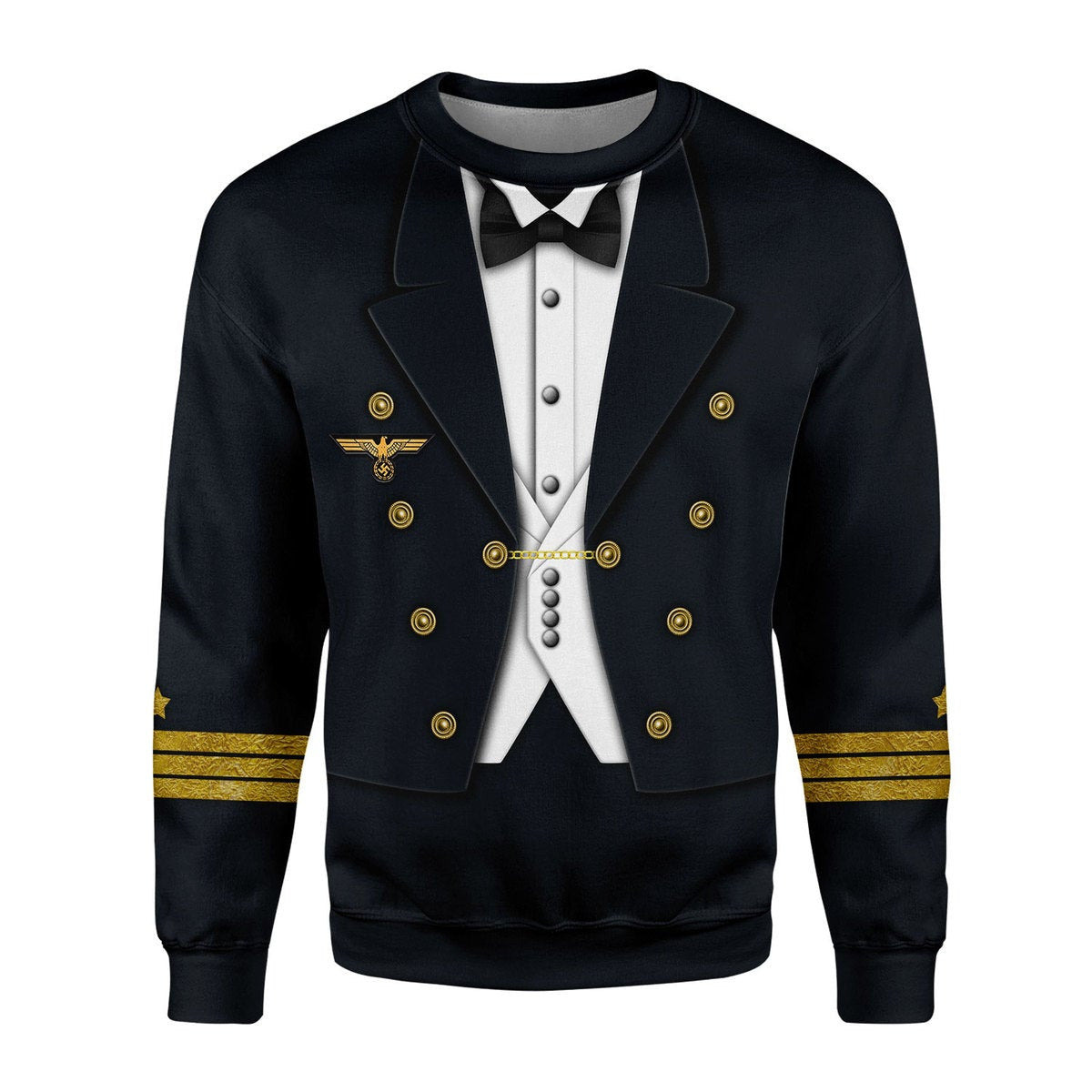 YMskins German WWII Kriegsmarine (War Navy) Officer Costume Hoodie Sweatshirt T-Shirt Tracksuit