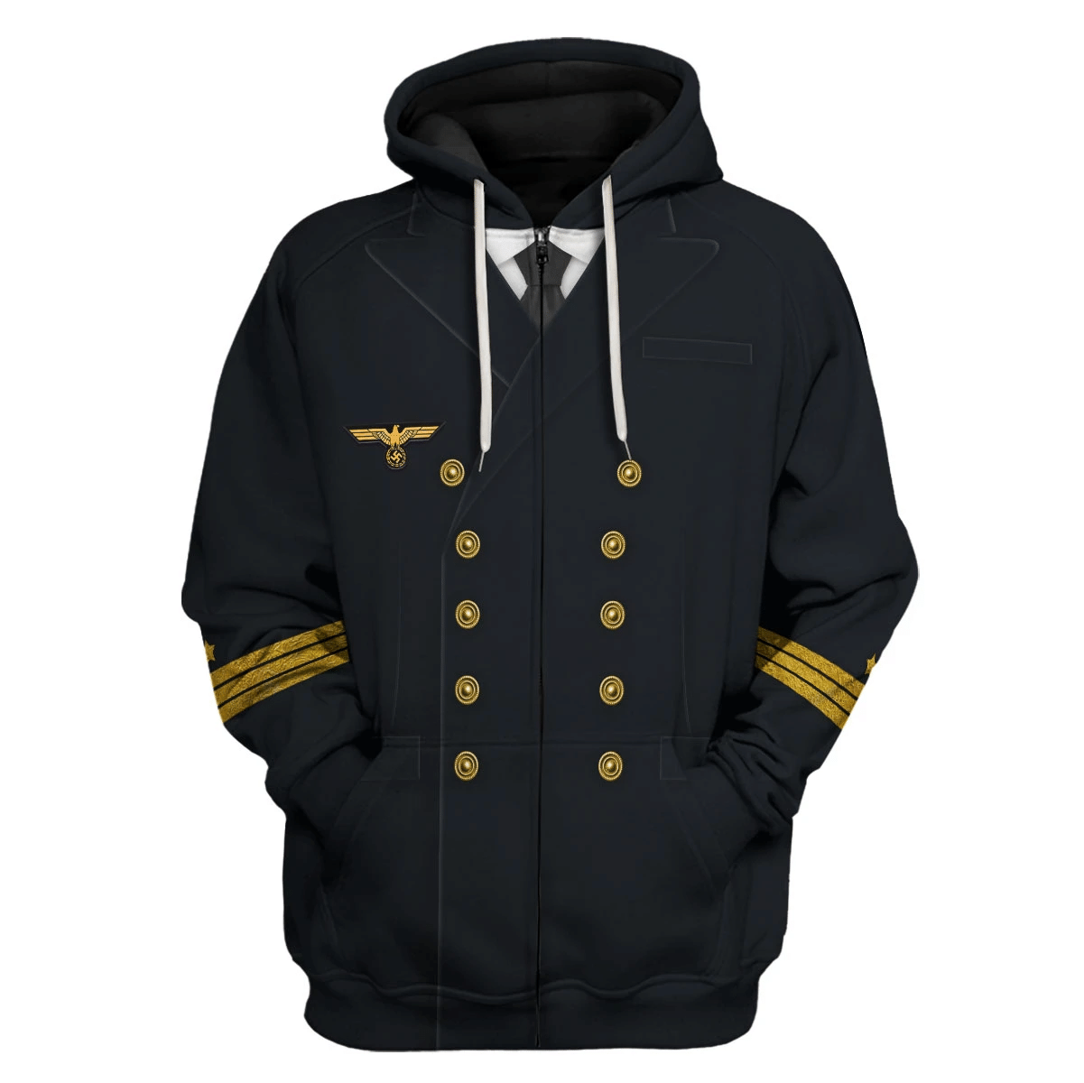 YMskins  German WWII Kriegsmarine (War Navy) Costume Hoodie Sweatshirt T-Shirt Tracksuit