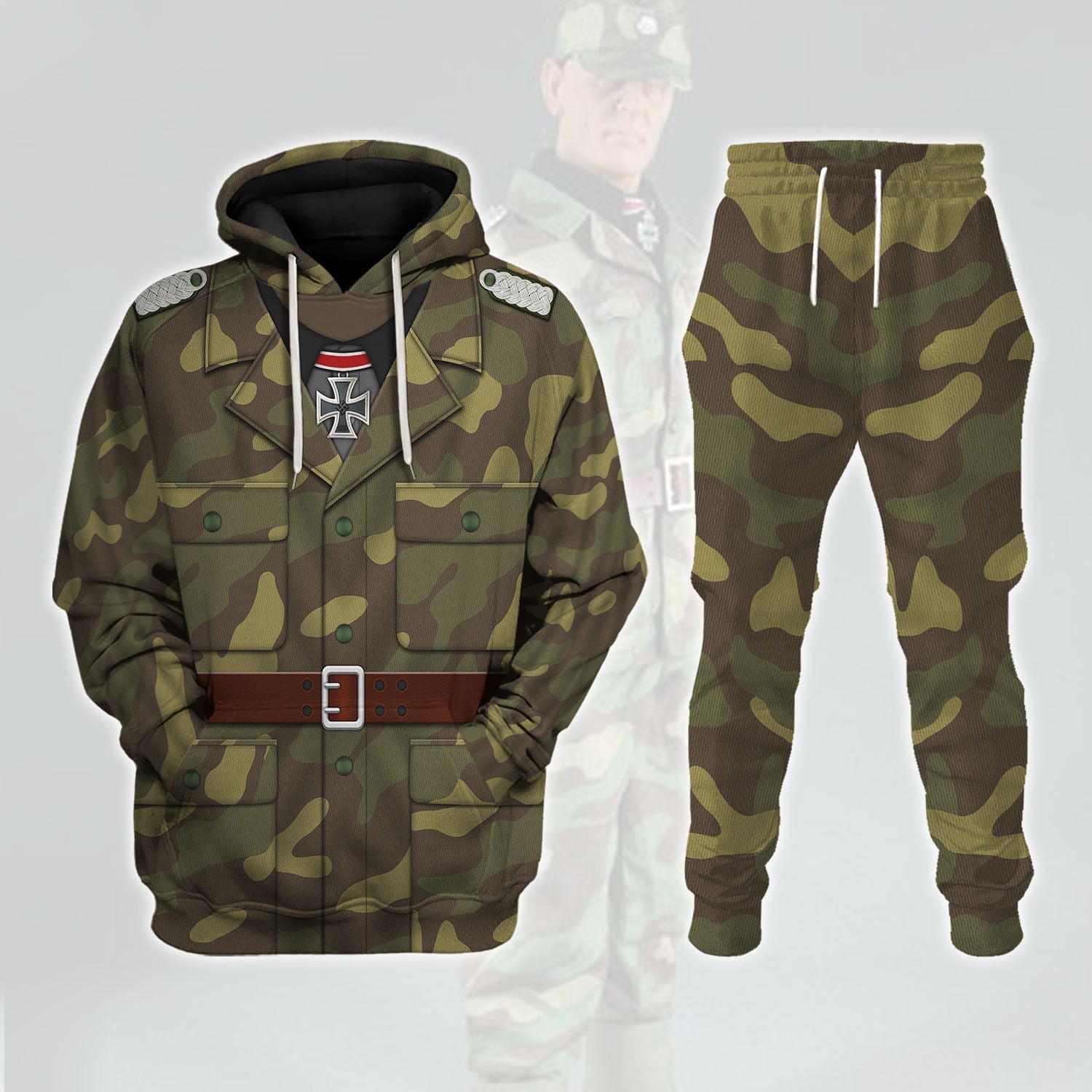 German SS Italian Camo M40 World War II Historical Camo