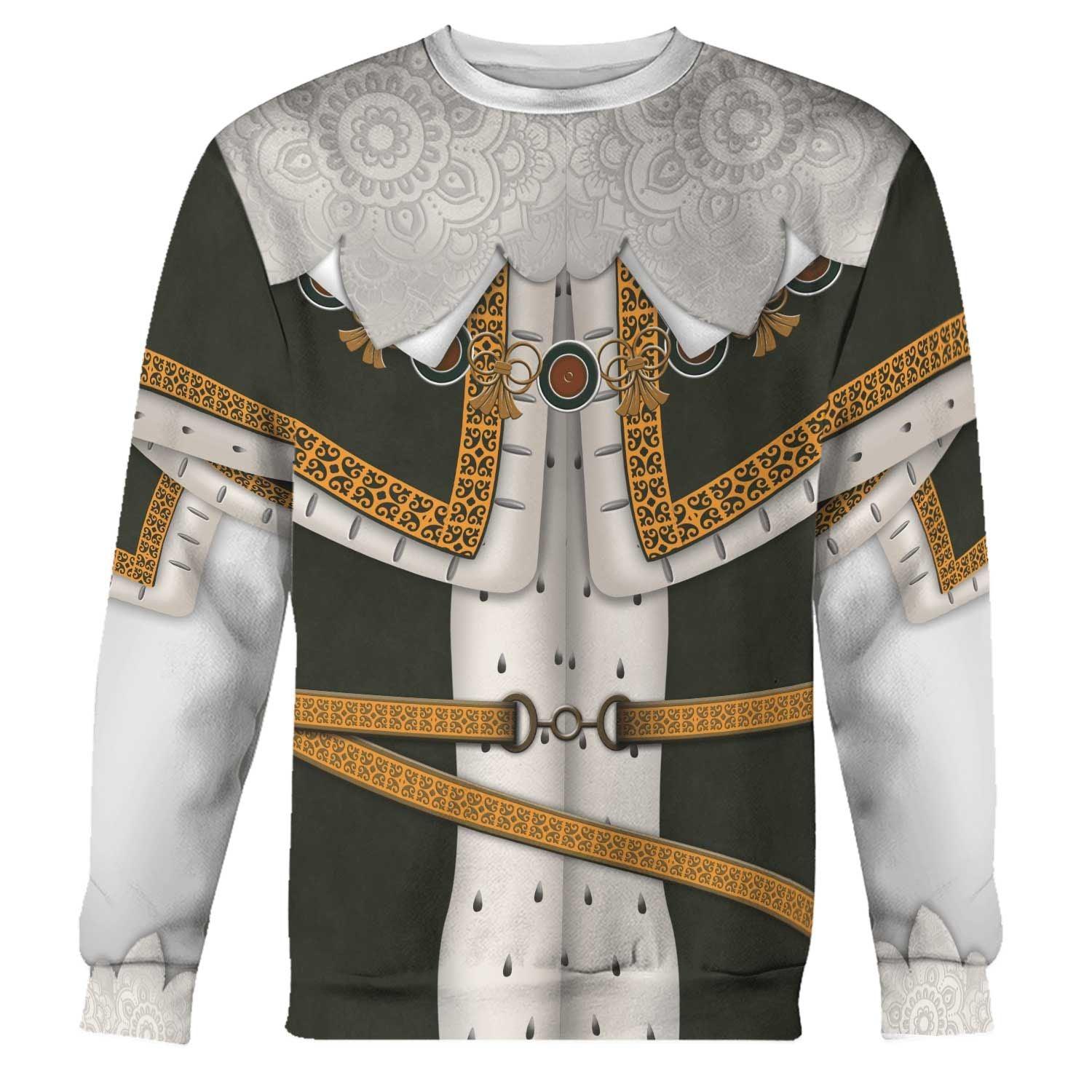 Gearhomie Charles I of England Costume Hoodie Sweatshirt T-Shirt Tracksuit - Gearhomie.com