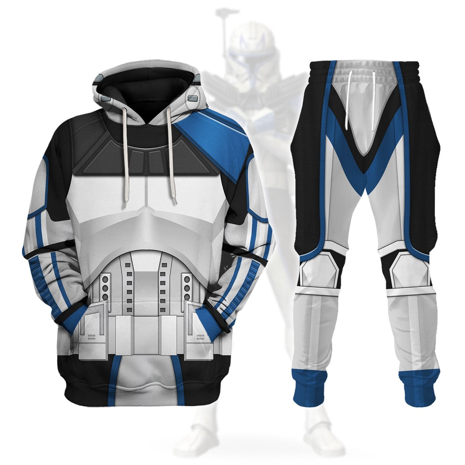Captain Rex Star Wars Hoodies Pullover Sweatshirt Tracksuit