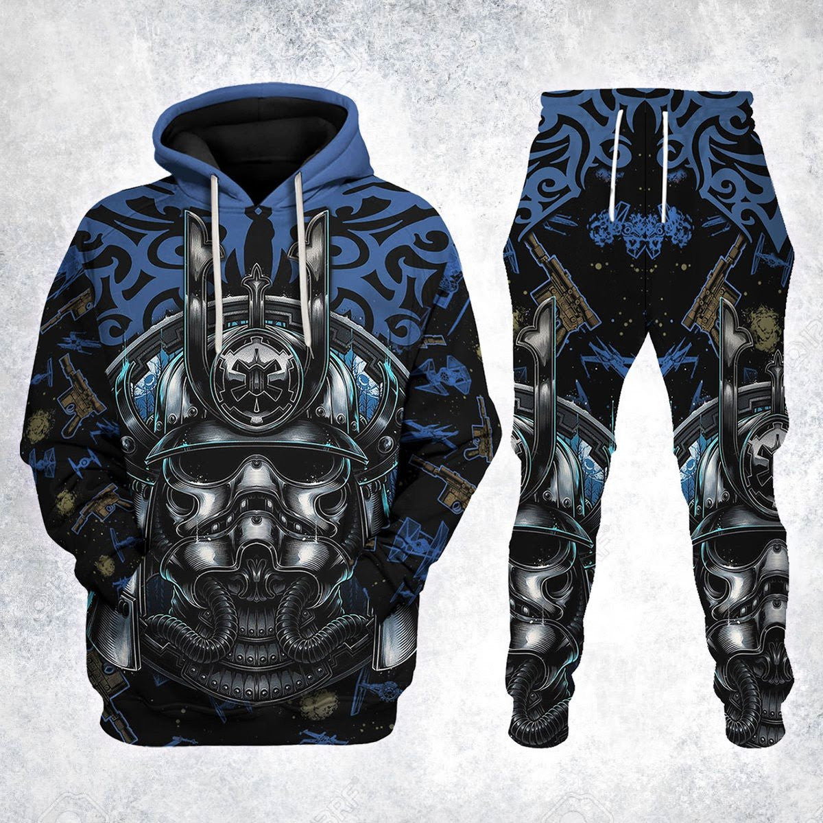 YMskins Death Trooper Samurai Costumes Hoodie Sweatshirt T-Shirt Tracksuit