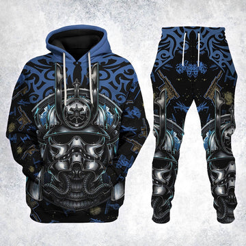 YMskins Death Trooper Samurai Costumes Hoodie Sweatshirt T-Shirt Tracksuit