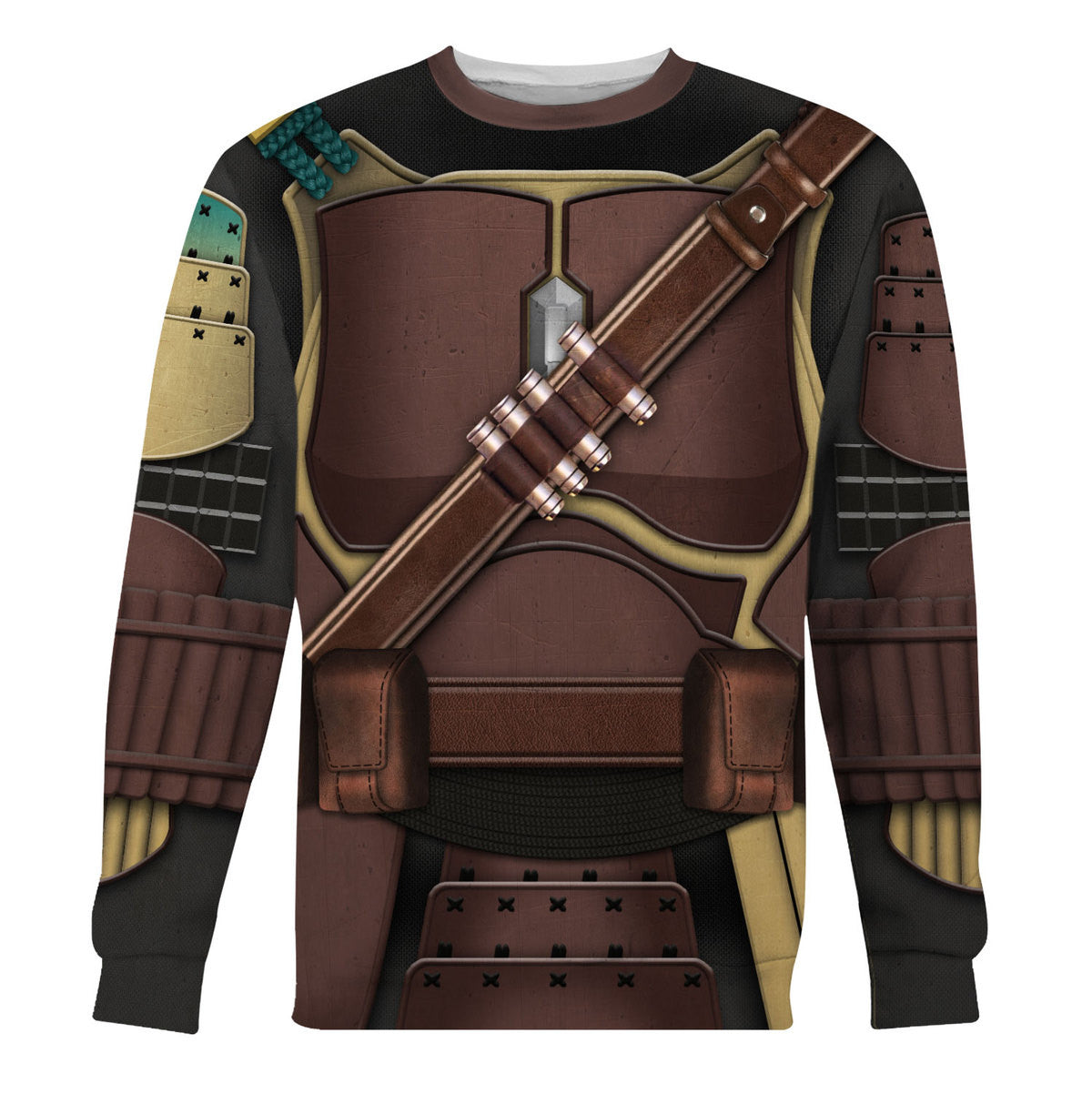 Mandalorian Samurai Hoodies Pullover Sweatshirt Tracksuit